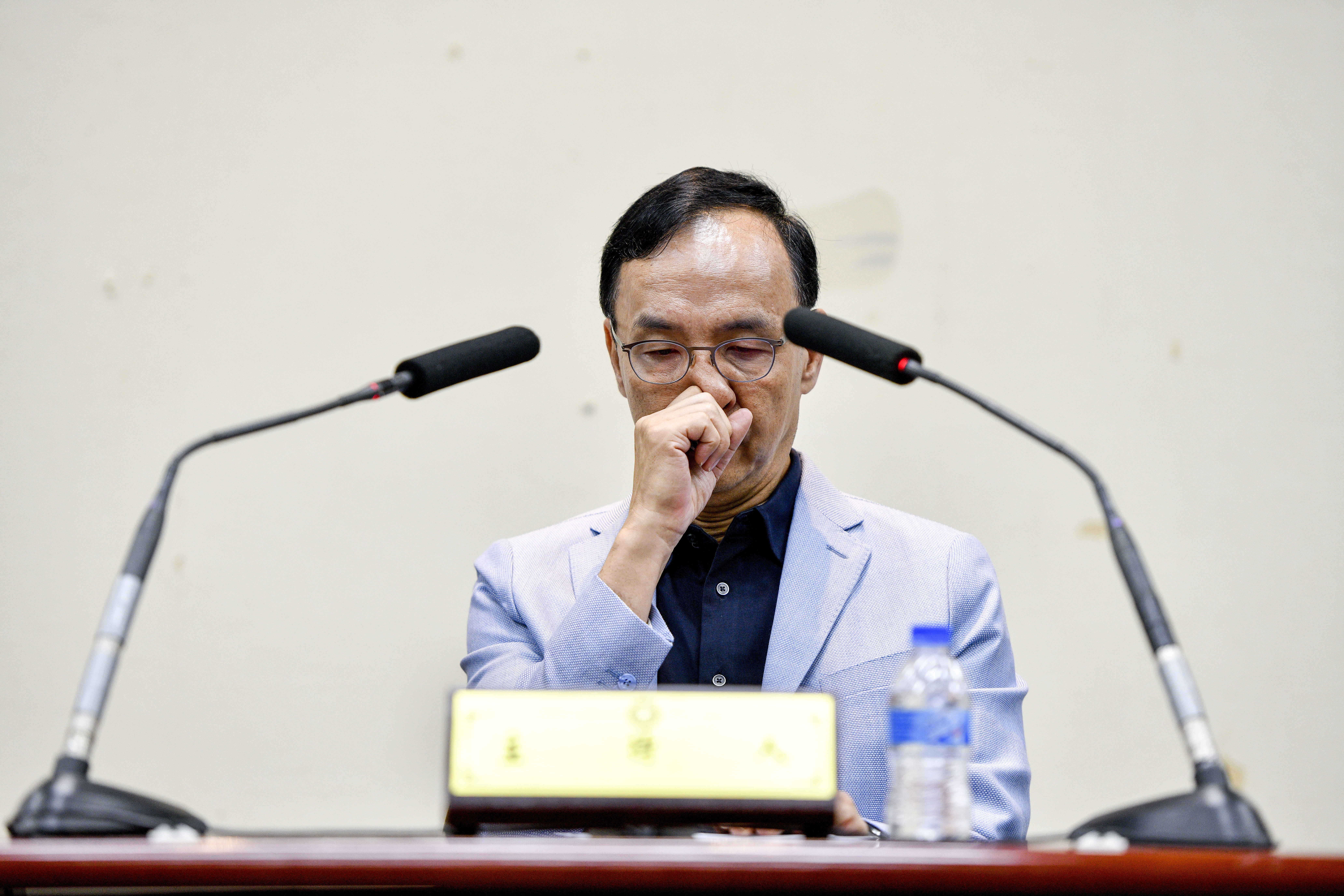 朱立倫稱侯友宜的民調已經追上柯文哲，甚至和賴清德非常接近，遭質疑實際民調數字。（本刊資料照）