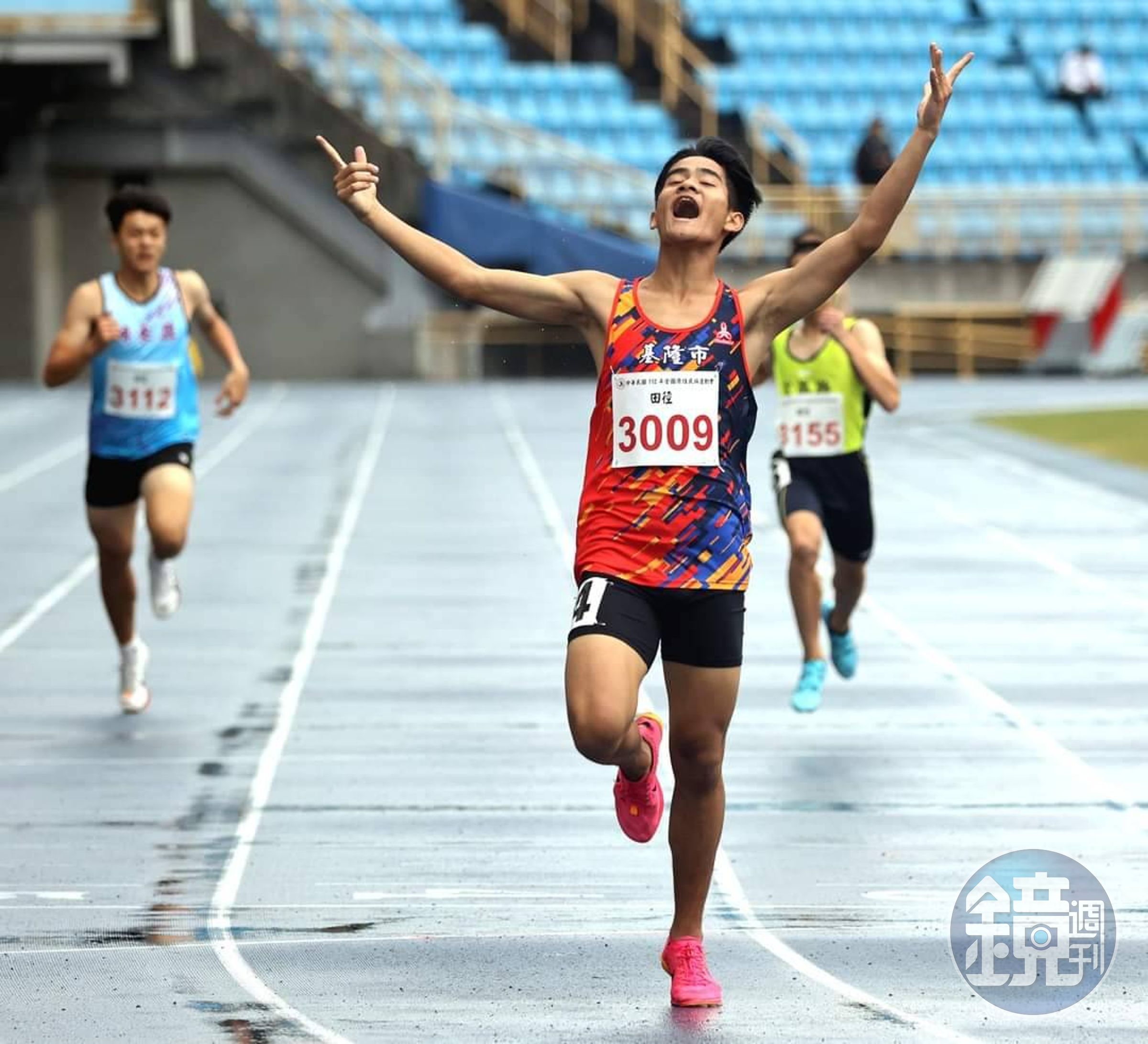 全中運國中男子組800公尺金牌，簡皓恩。