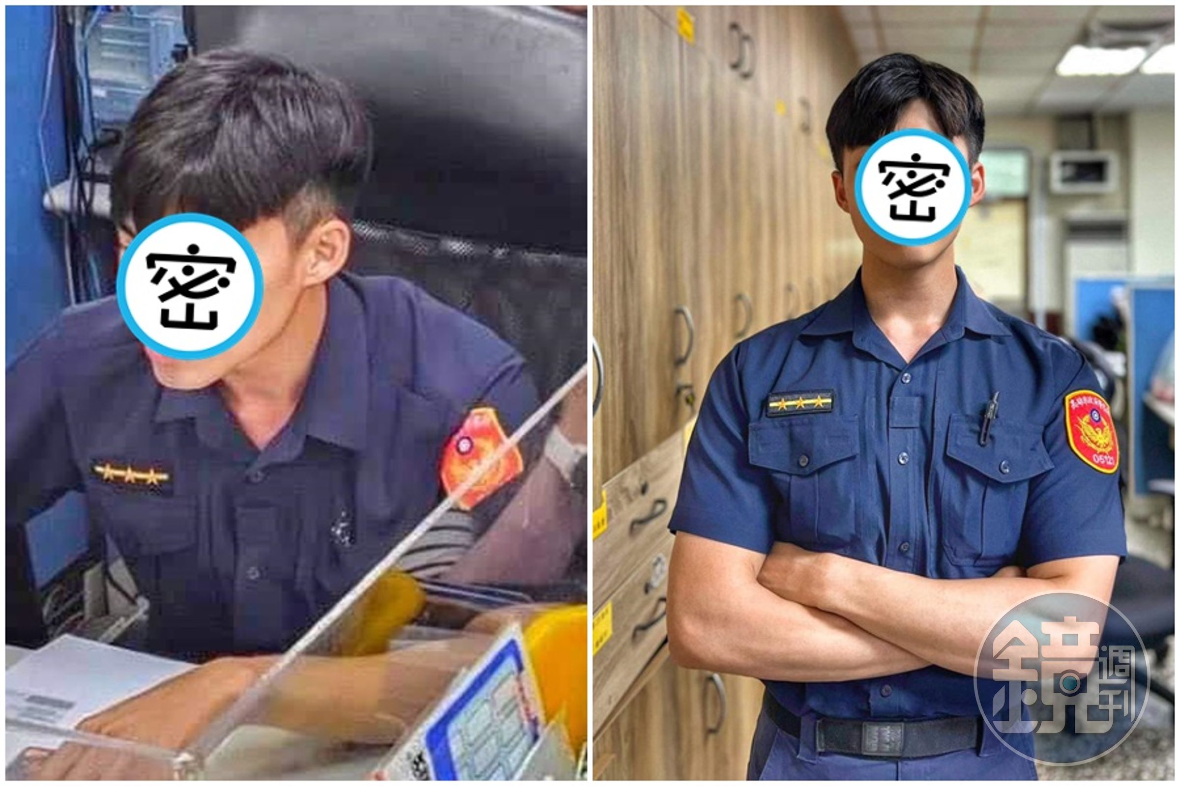 高雄市府警察局近日推廣視訊報案App,意外讓帥員警引發討論,大票網友更是留言敲碗,希望能得到這名員警的聯絡方式。(翻攝自高雄市政府警察局臉書)