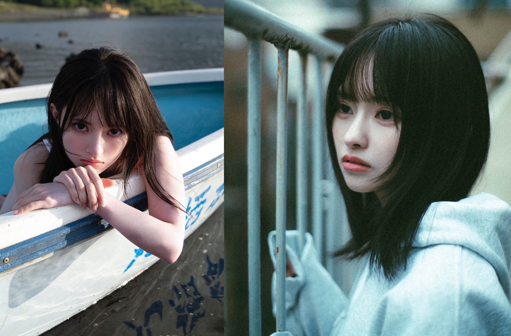 日本女偶像藤咲凪因長相太過精緻，被網友懷疑是「虛擬美人」，並非真人。（翻攝自推特＠fujisakinagi）