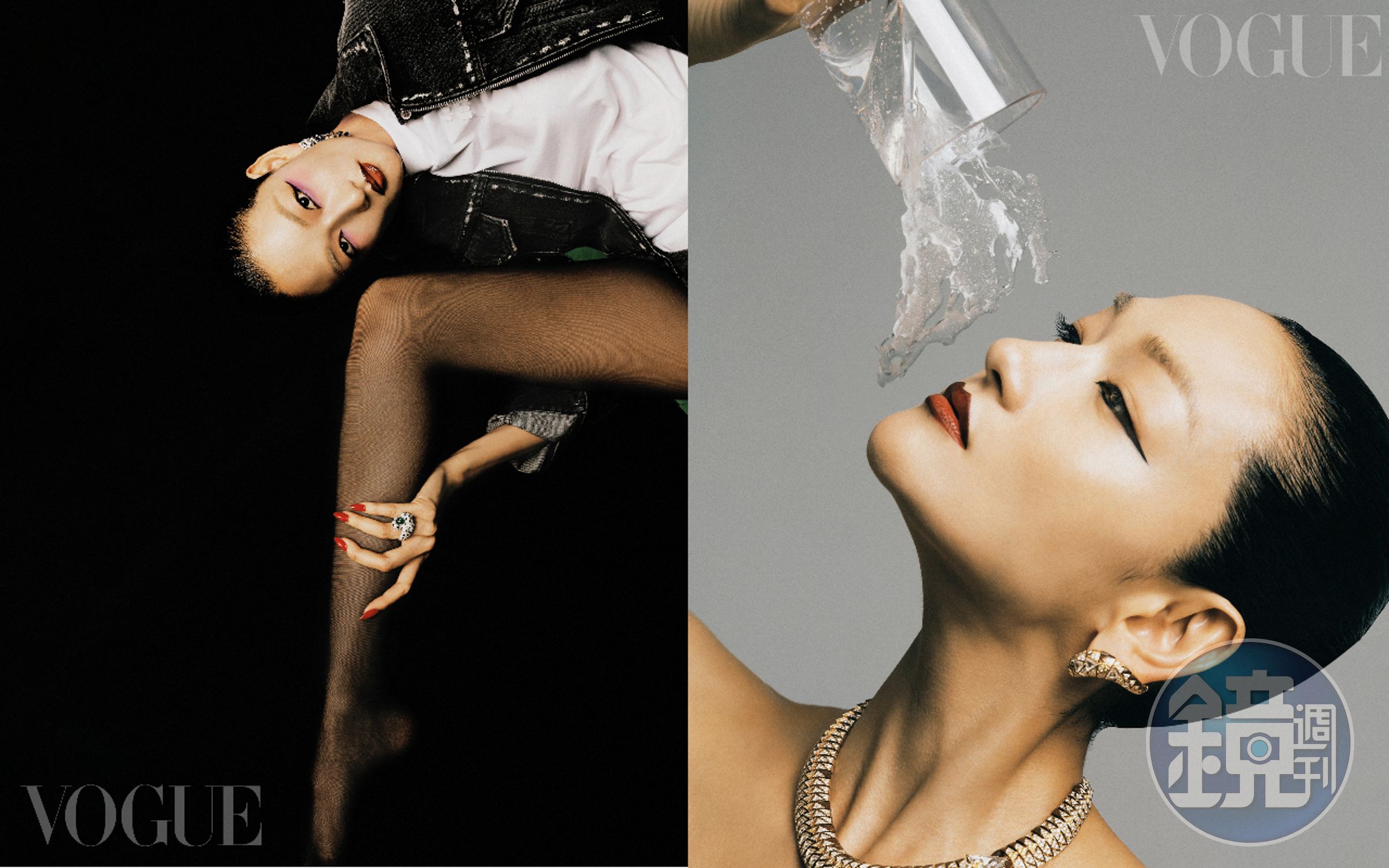 千禧年間,富永愛是獨霸一方的亞洲超模。(《Vogue》國際中文版提供)