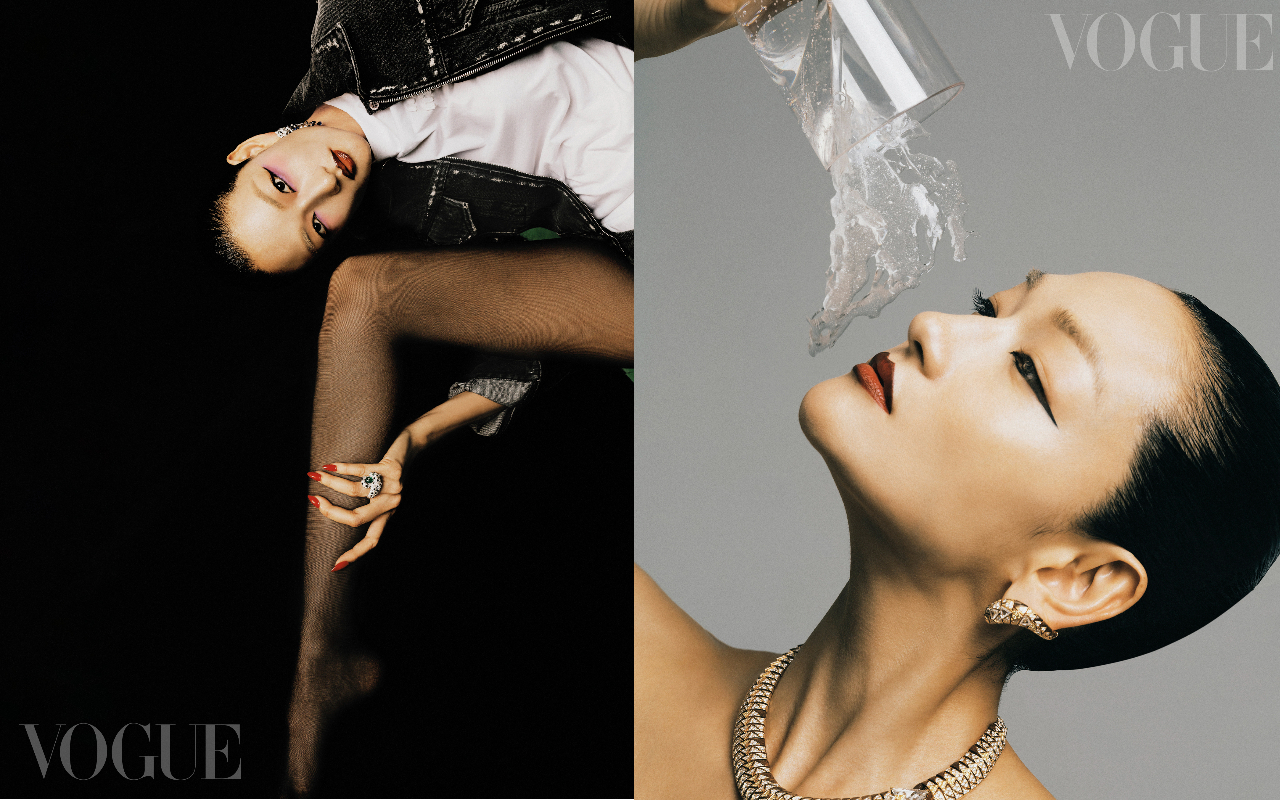 千禧年間，富永愛是獨霸一方的亞洲超模。（《Vogue》國際中文版提供）