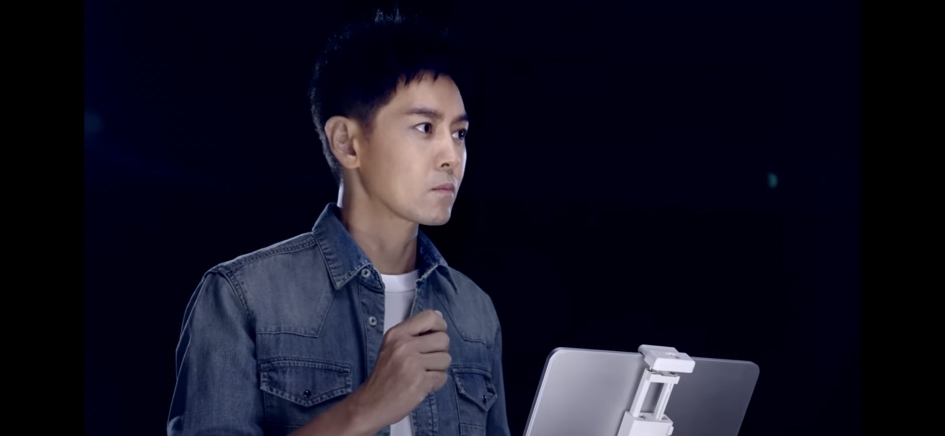 林志穎為公益現身，容貌與過去有些差異。（聯合勸募提供）