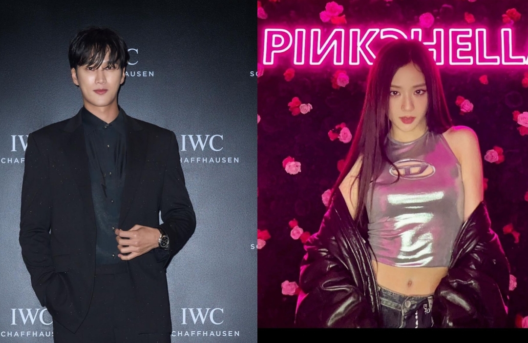 BLCKPINK Jisoo認愛演員安普賢。(翻攝安普賢、Jisoo INS)