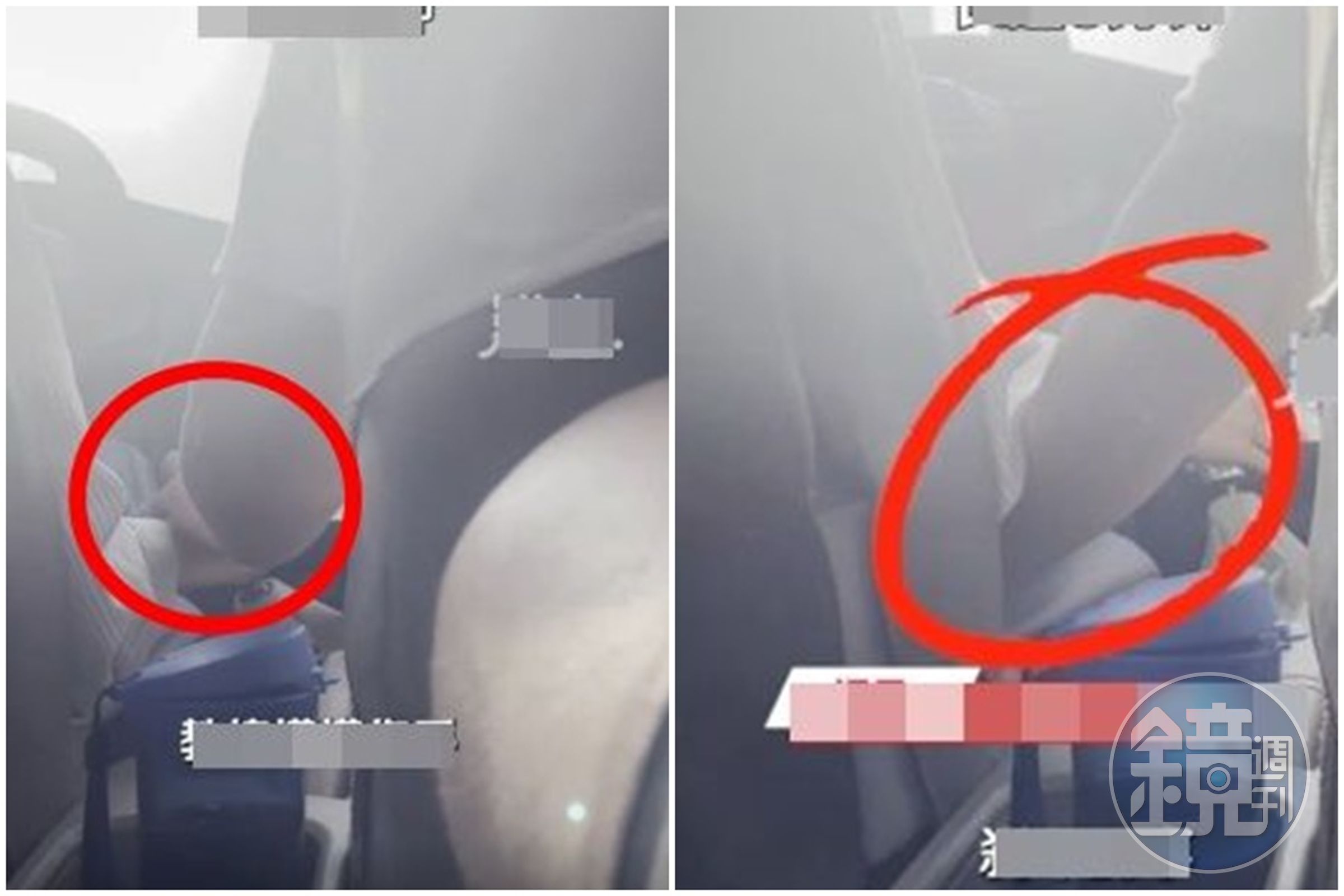 中國內蒙古呼和浩特一名駕訓班教練，近日被指控對年輕女學員伸出狼爪長達9分鐘。（翻攝自沸點視頻）