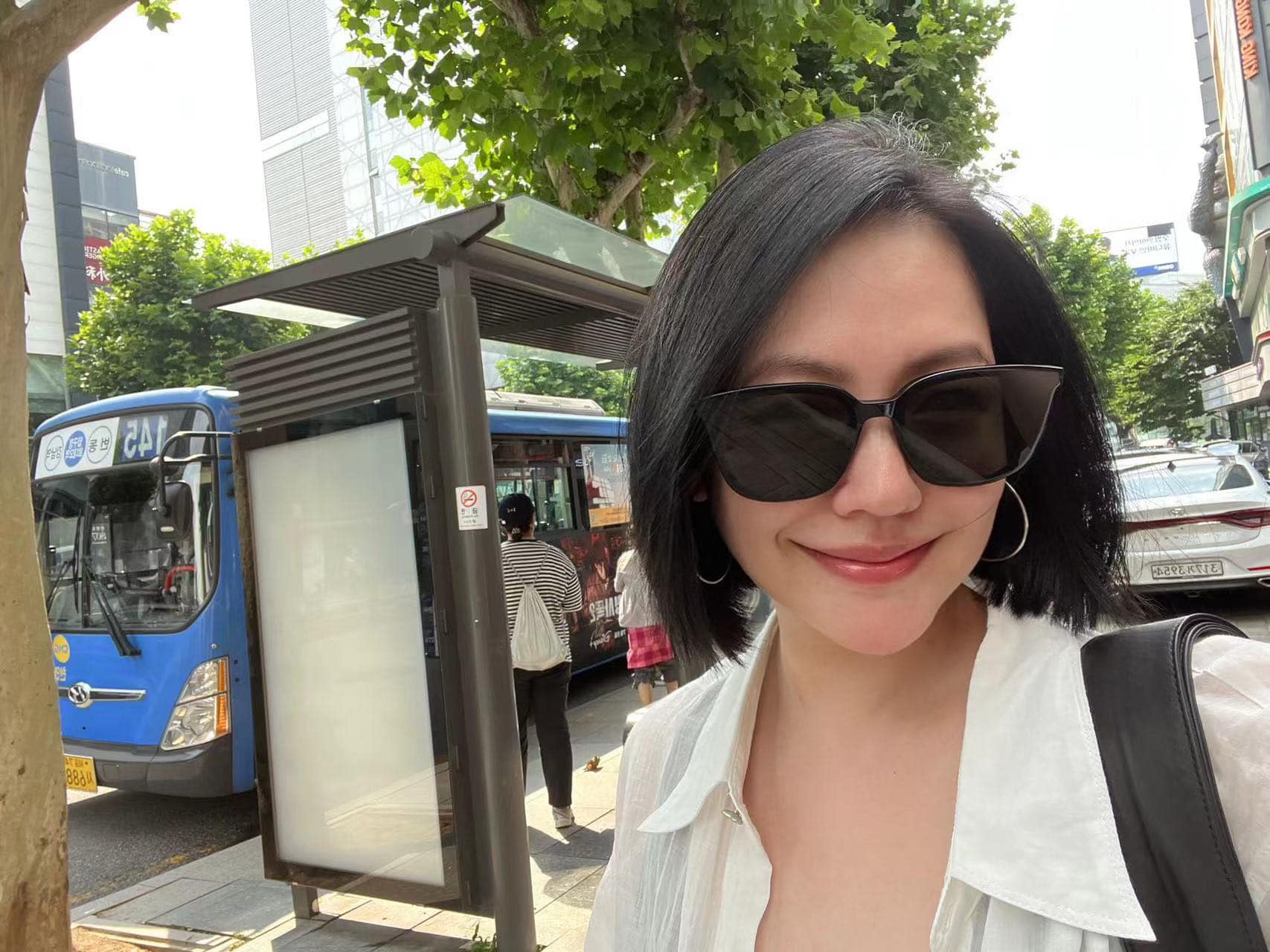 小S帶著家人到韓國旅遊，姊夫具俊曄更充當地陪。（翻攝自小S 徐熙娣臉書）