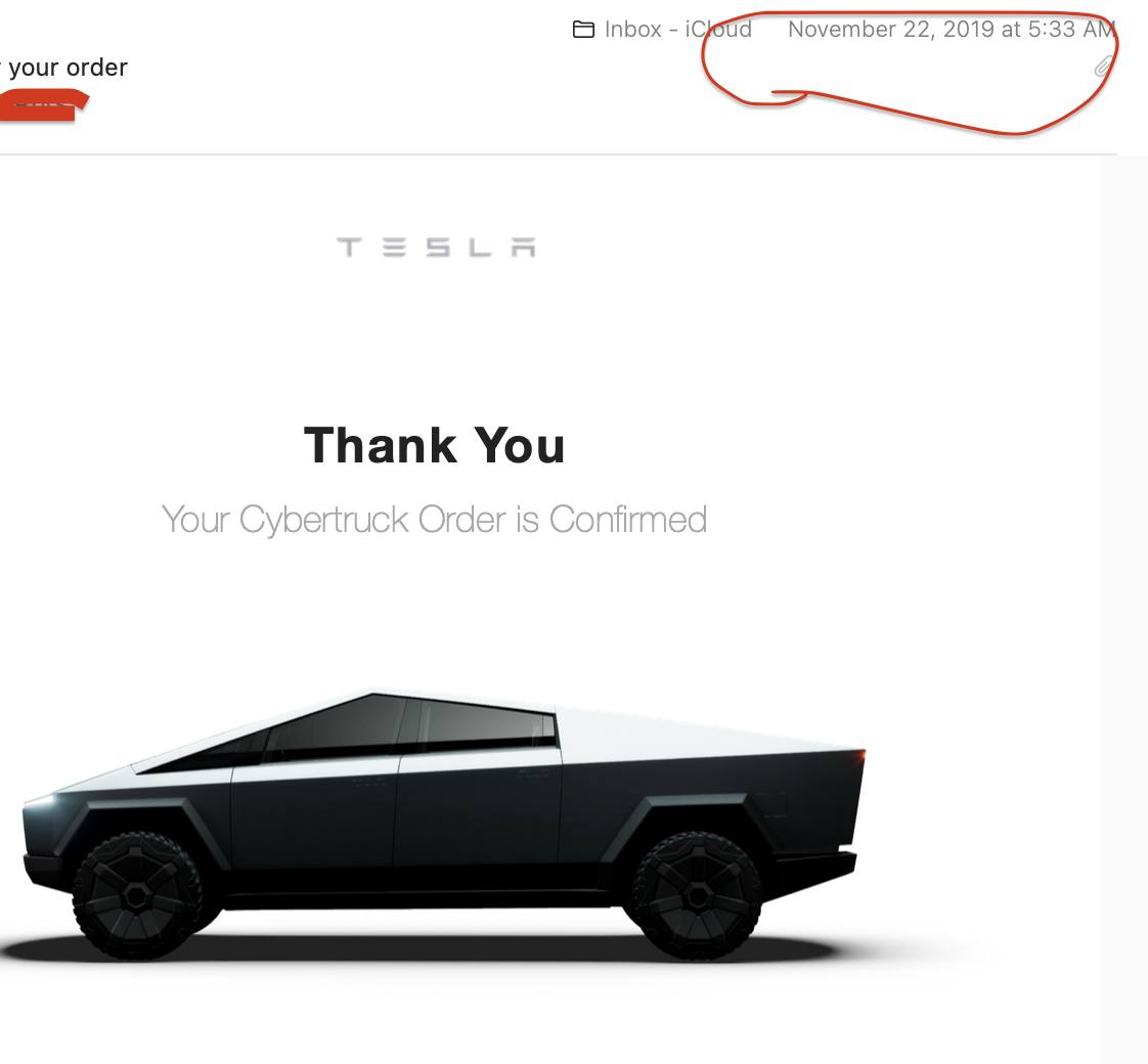 有網友於2019年下訂特斯拉的Cybertruck，至今仍未交車。（翻攝自Tesla CyberTruck臉書社團）