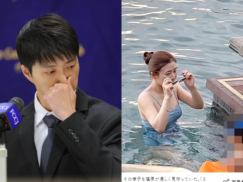 懶理江宏傑，被爆計畫移居新加坡的福原愛，月前攜男友穿泳裝爽玩超高級飯店的模樣曝光。（翻攝網路）