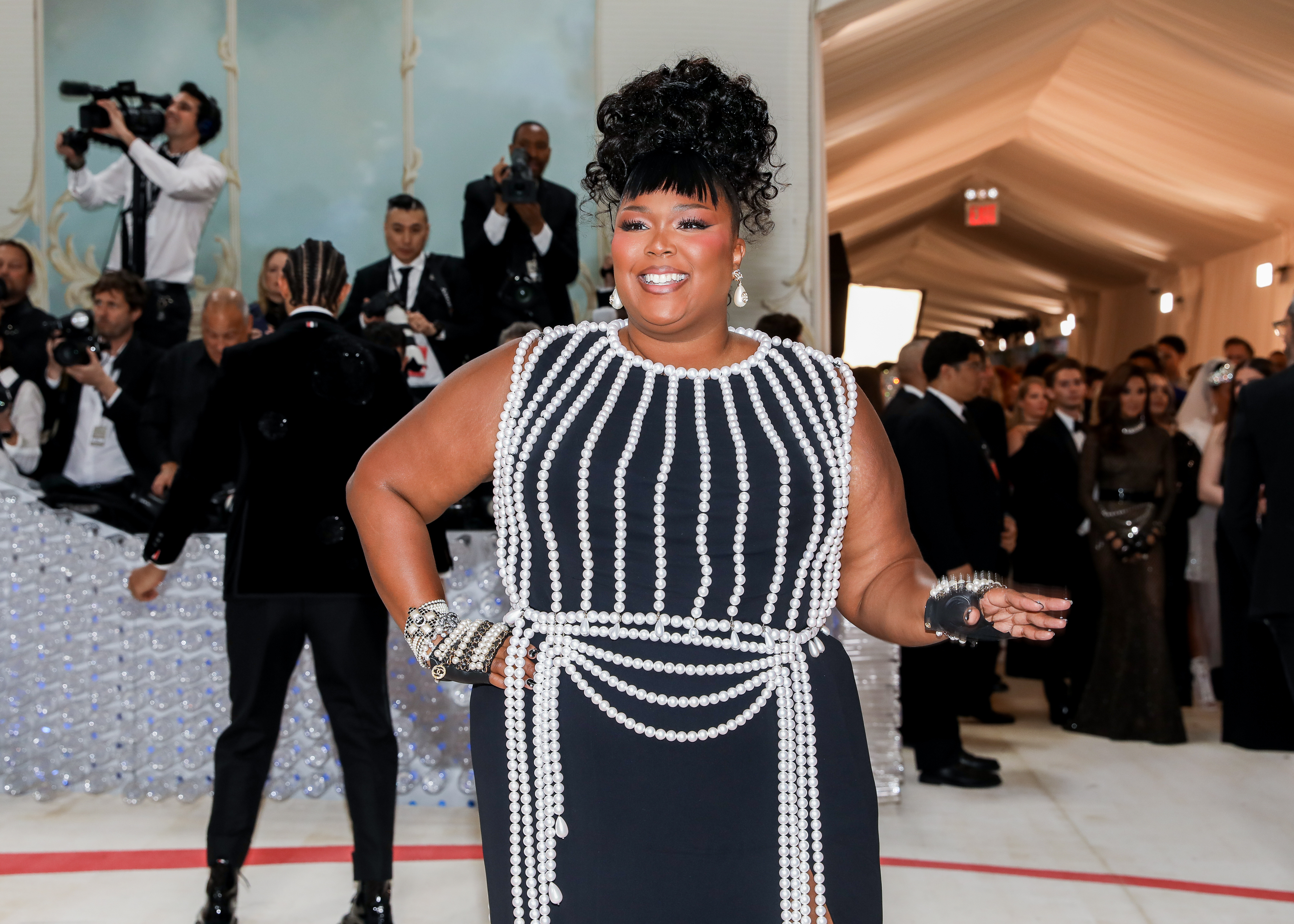 歌手麗珠對於被前舞者告上法庭，表示自己絕對不是壞人。（東方IC）