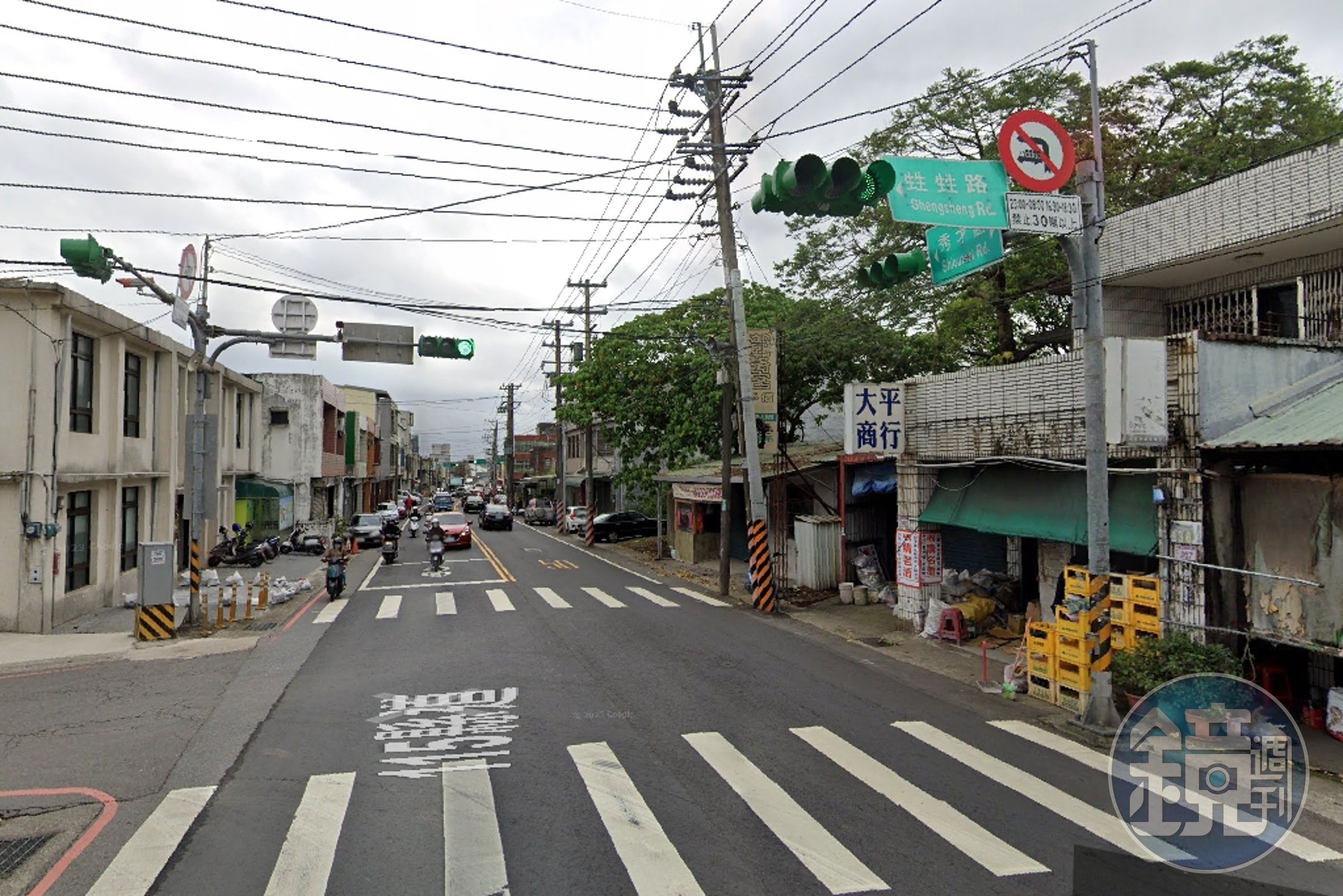 桃園有一名網友日前搭計程車要到秀才路與「甡甡路」的路口，結果30年老司機竟說不知道有這條路。（翻攝自google maps）