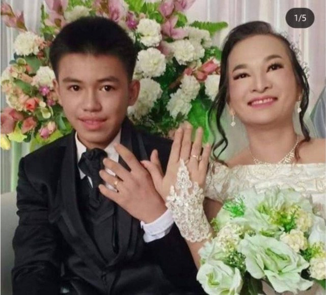瑪麗安娜與凱文結婚,但可能涉及違反當地《兒童保護法》。(翻自《Kumparan》)