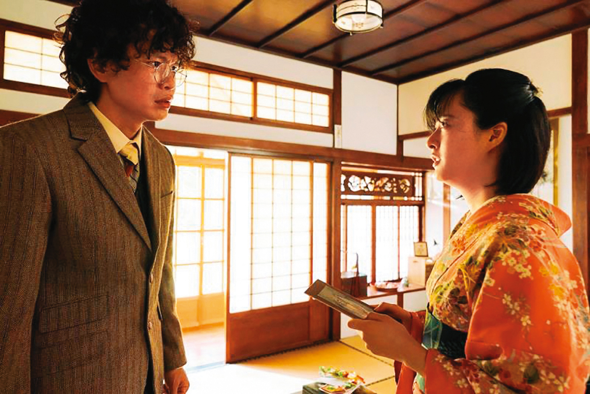Runa（右）在《尋找回憶的金木君》劇中，與黃鐙輝（左）有不少對手戲。