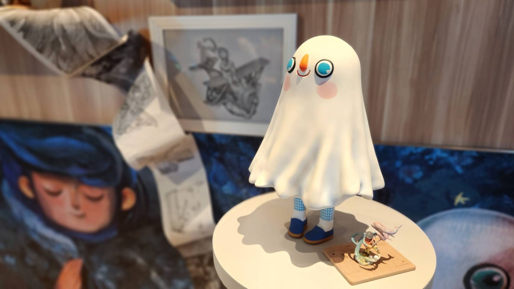 本次特展也推出蔡景康全新系列創作商品。 （科文双融提供）