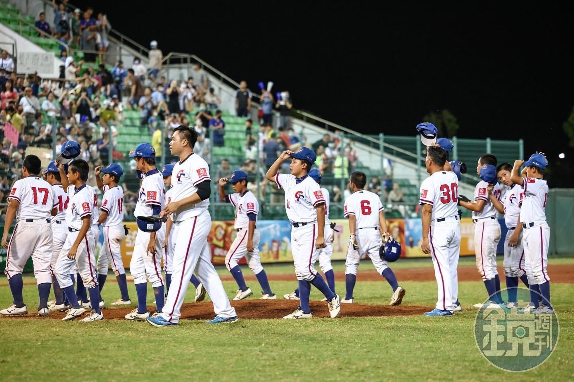 U12冠軍戰台灣與美國都推出王牌投手應戰，最終美國隊以10:4拿下冠軍，衛冕成功。（翻攝自中華民國棒球協會粉絲團）