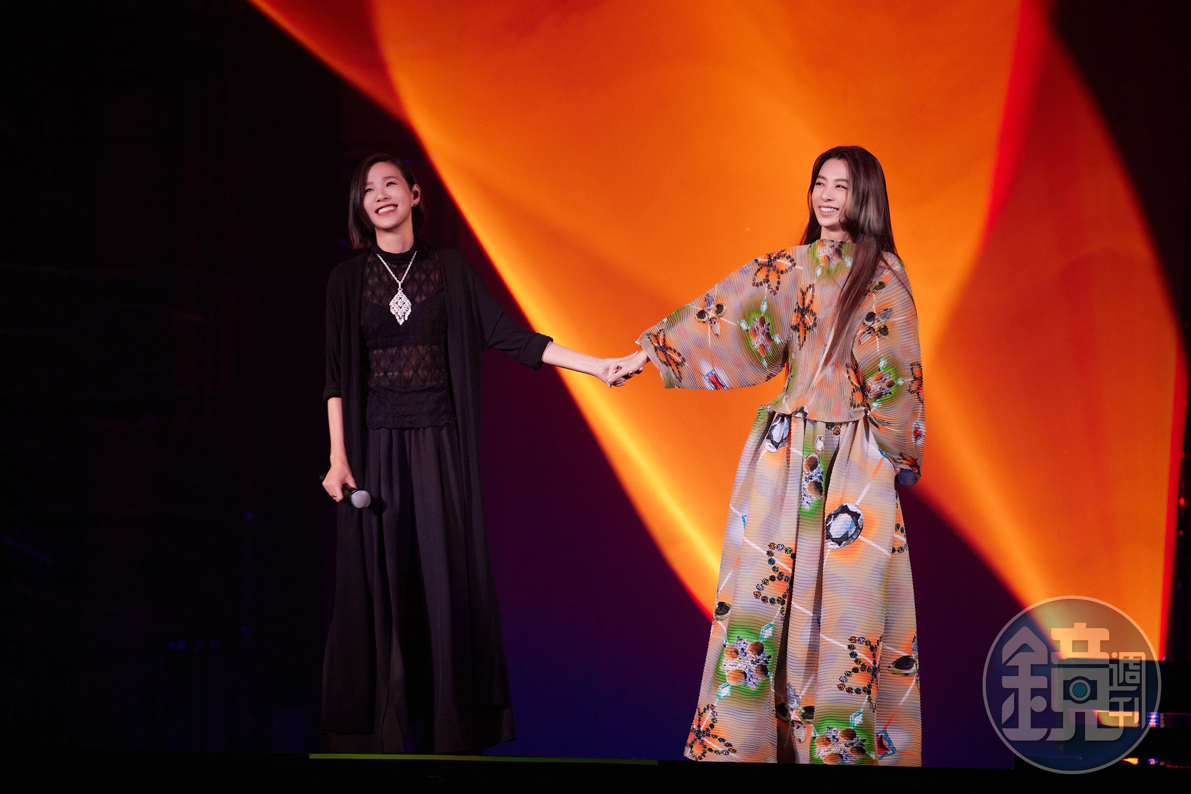 Hebe田馥甄《一一》巡迴演唱會第二場,邀來安溥擔任嘉賓。(何樂音樂提供)