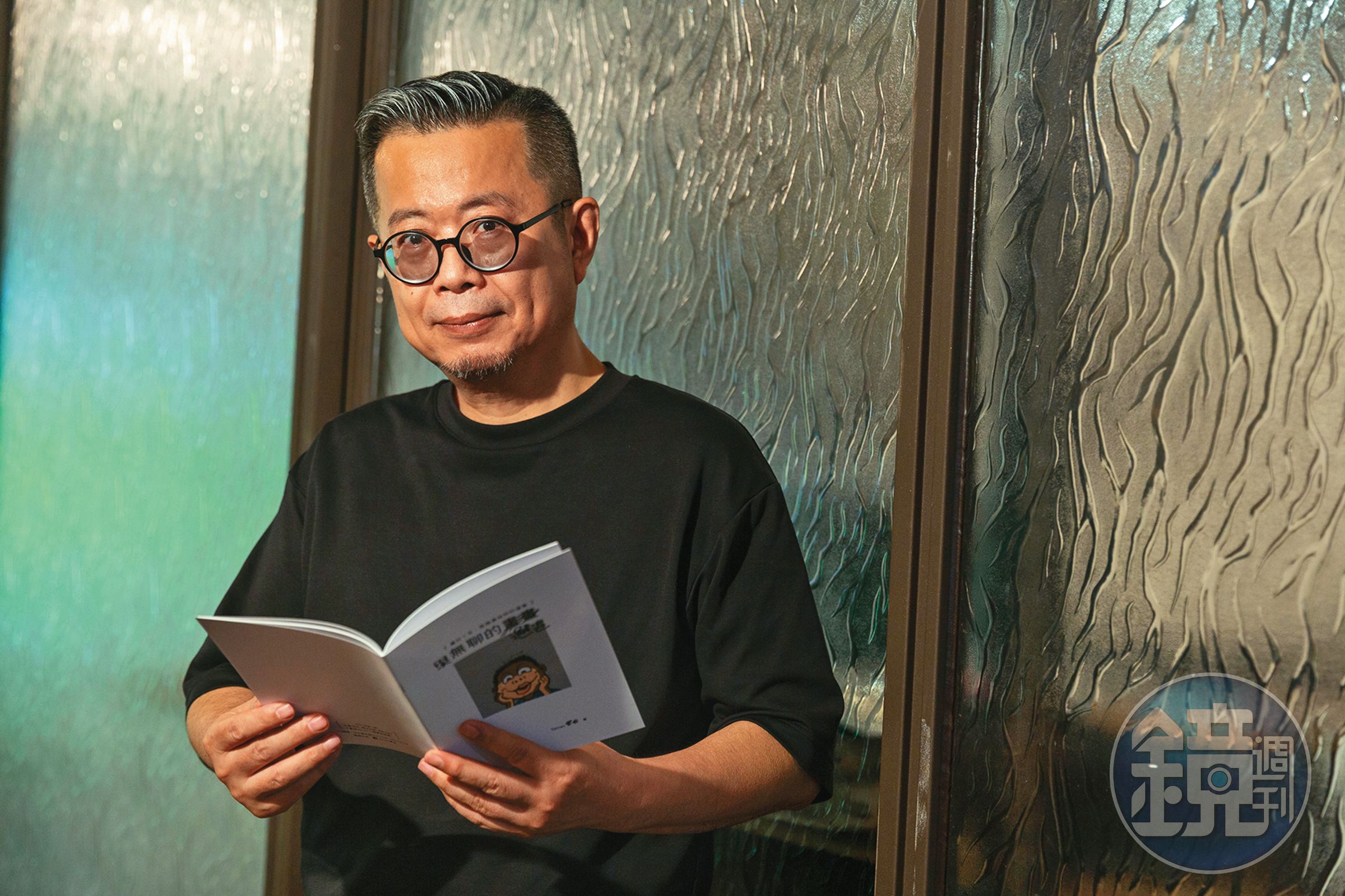 黃厚銘以筆名「Tainan黑名」進行政治漫畫創作。