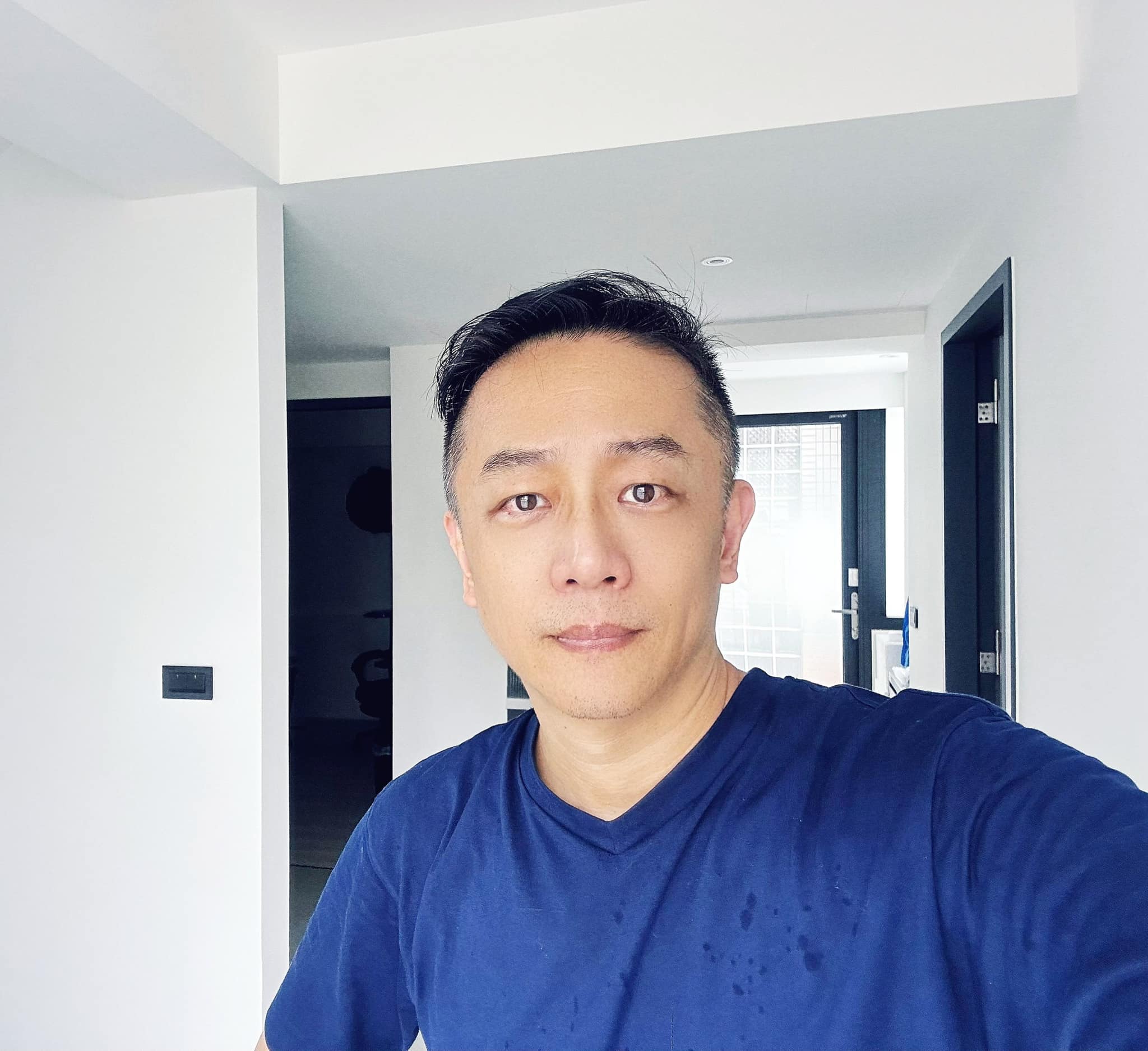 陳昭榮消失半年浮出水面透露成功瘦身。（翻攝自陳昭榮臉書）