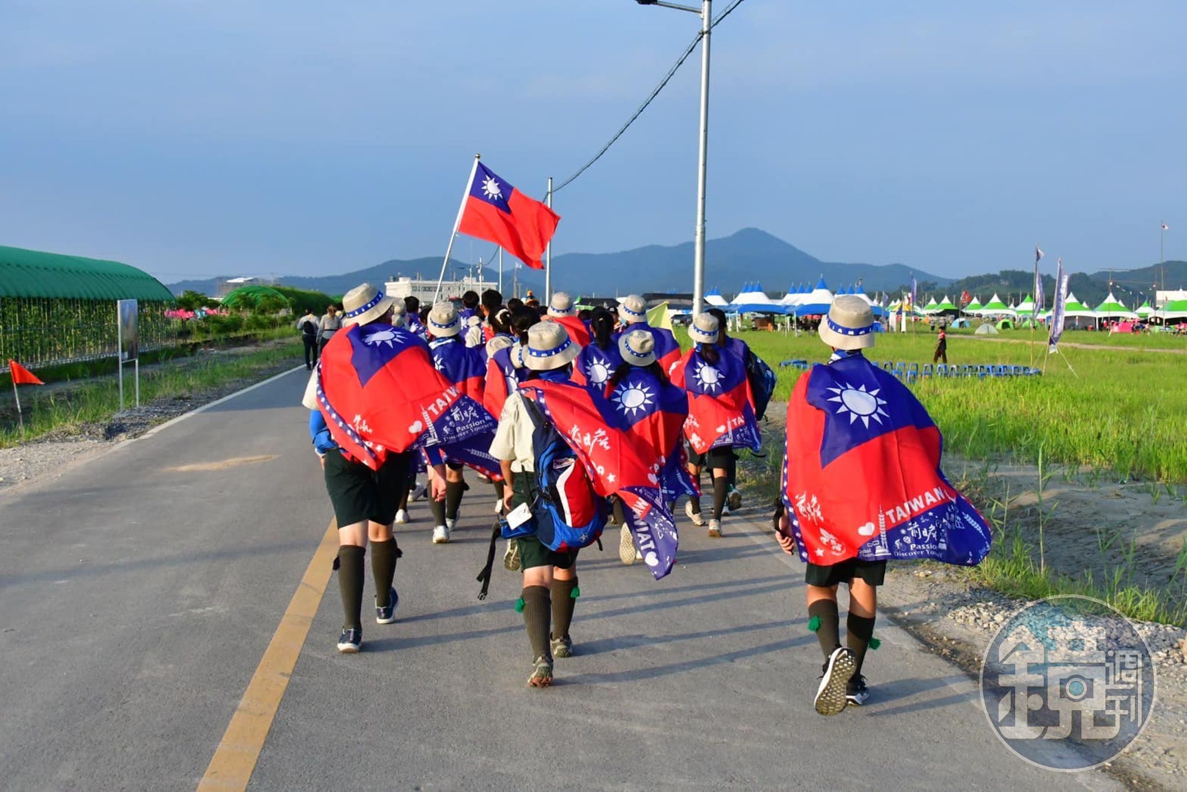 在南韓舉行的世界童子軍大會頻傳負面消息,中華民國童軍總會決定撤離。(翻攝自中華民國童軍 Scouting in Taiwan ROC臉書)