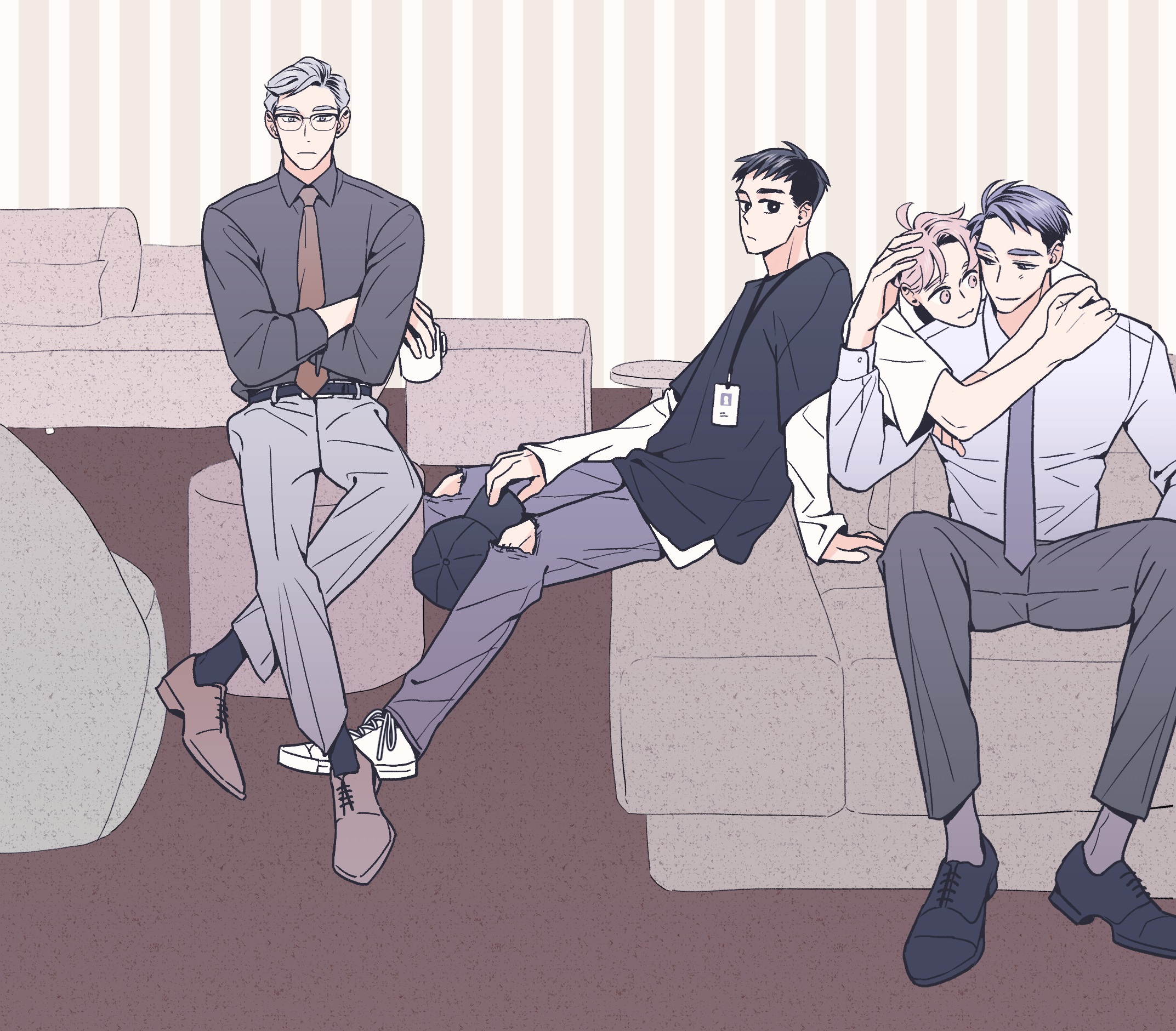 《Day Off》是留守番工作室推出的首部BL漫畫，就在市場創下佳績。（留守番工作室提供）