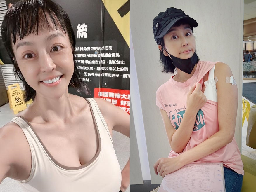 唐玲藉由抗癌找到生命意義。（翻攝自唐玲臉書）