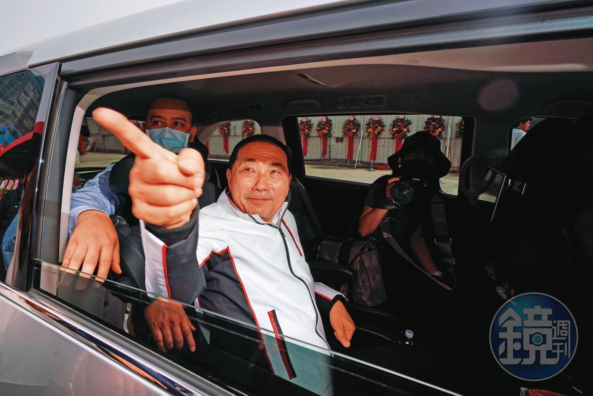 侯友宜（圖）發布關公「重然諾」影片，媒體問及是否針對郭台銘，競辦回應了。（本刊資料照）