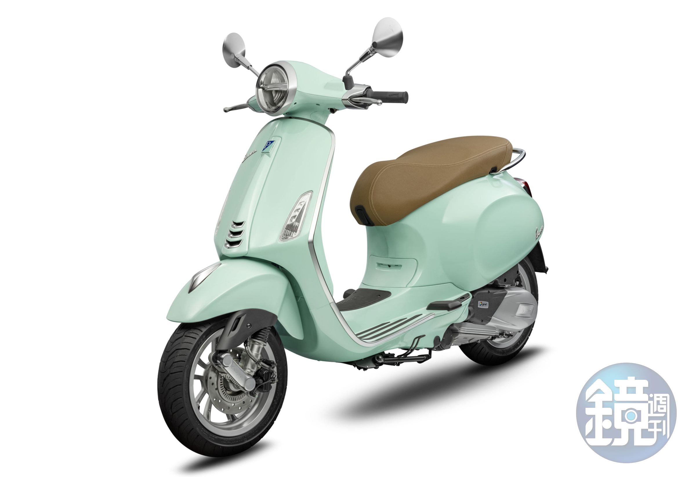 2023年式標準版Vespa Primavera以125 cc引擎版本於今年夏季正式優雅回歸，特別選定清爽沁涼色「薄荷綠Green Relax」作為其主打車色。