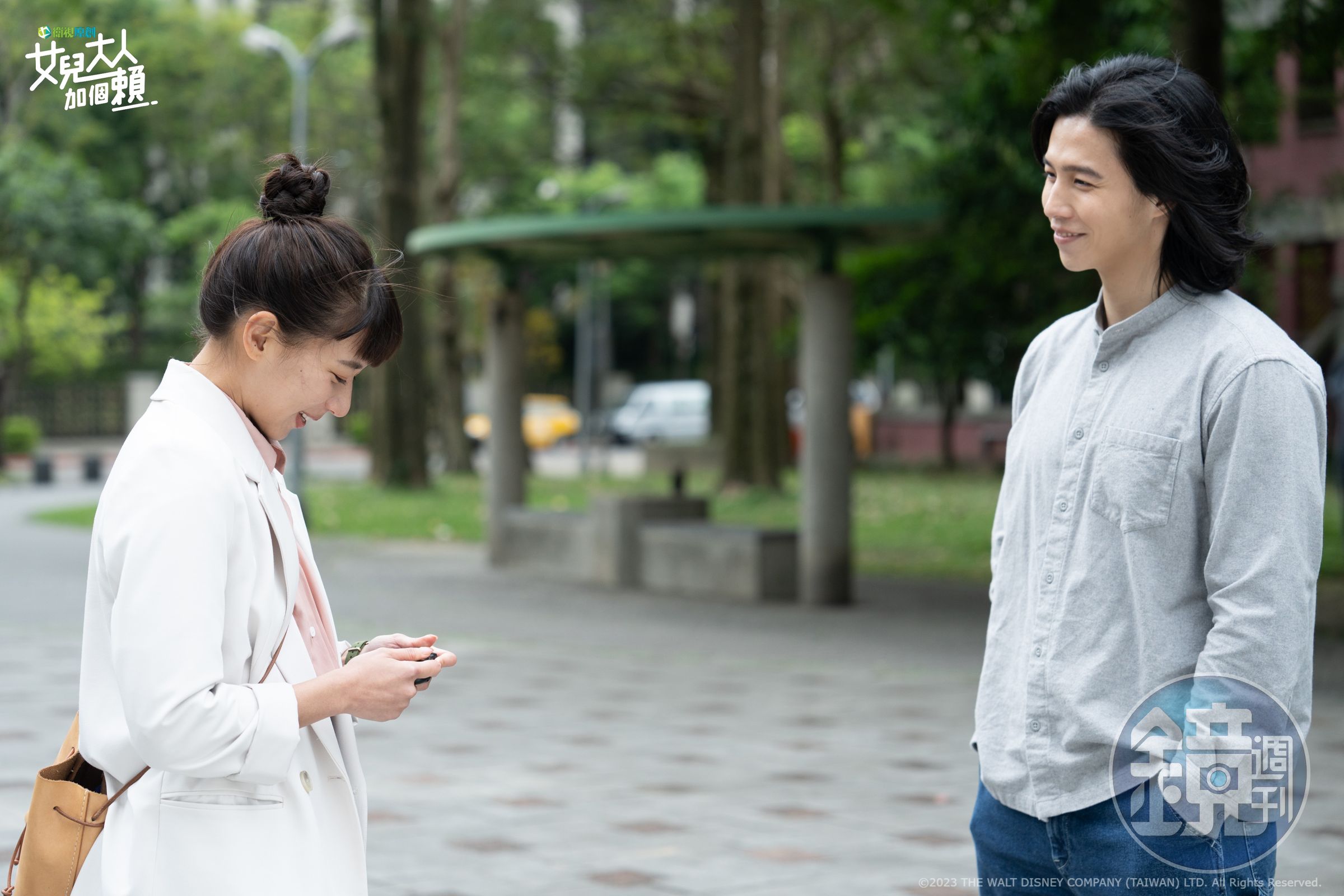 林禹(圖右)在《女兒大人加個賴》有讓人耳目一新的演出。(衛視原創提供)