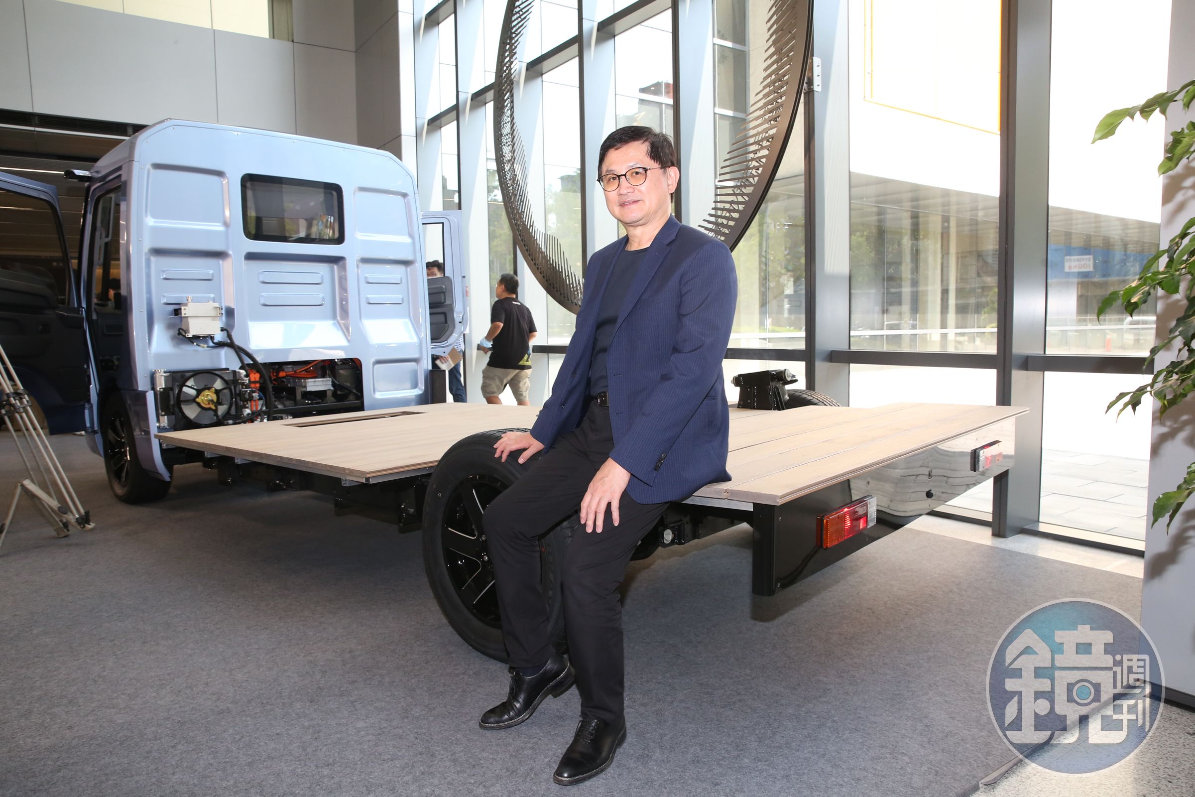 童子賢借鏡北歐車廠,看好庫得朝利基市場發展。