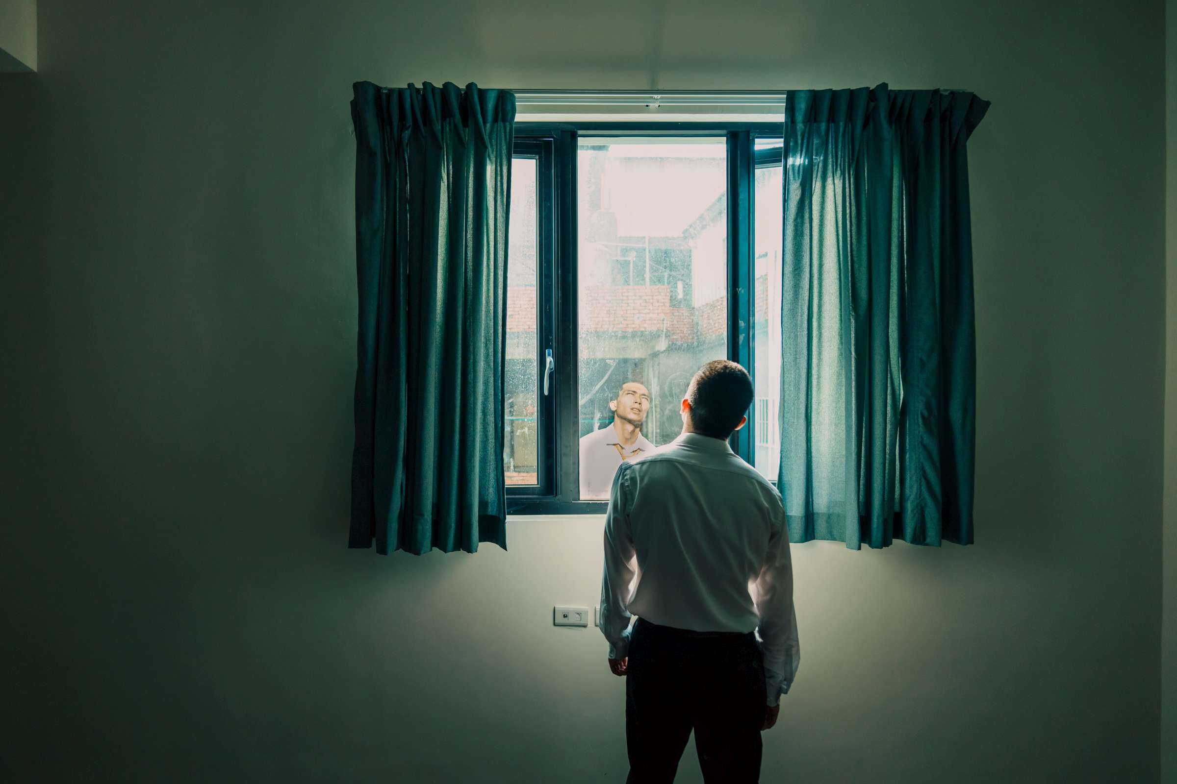 男主角楊傑宇坦言《我可以暫時逃跑一下嗎？》是自己拍過最難的一部戲。（高雄電影節提供）