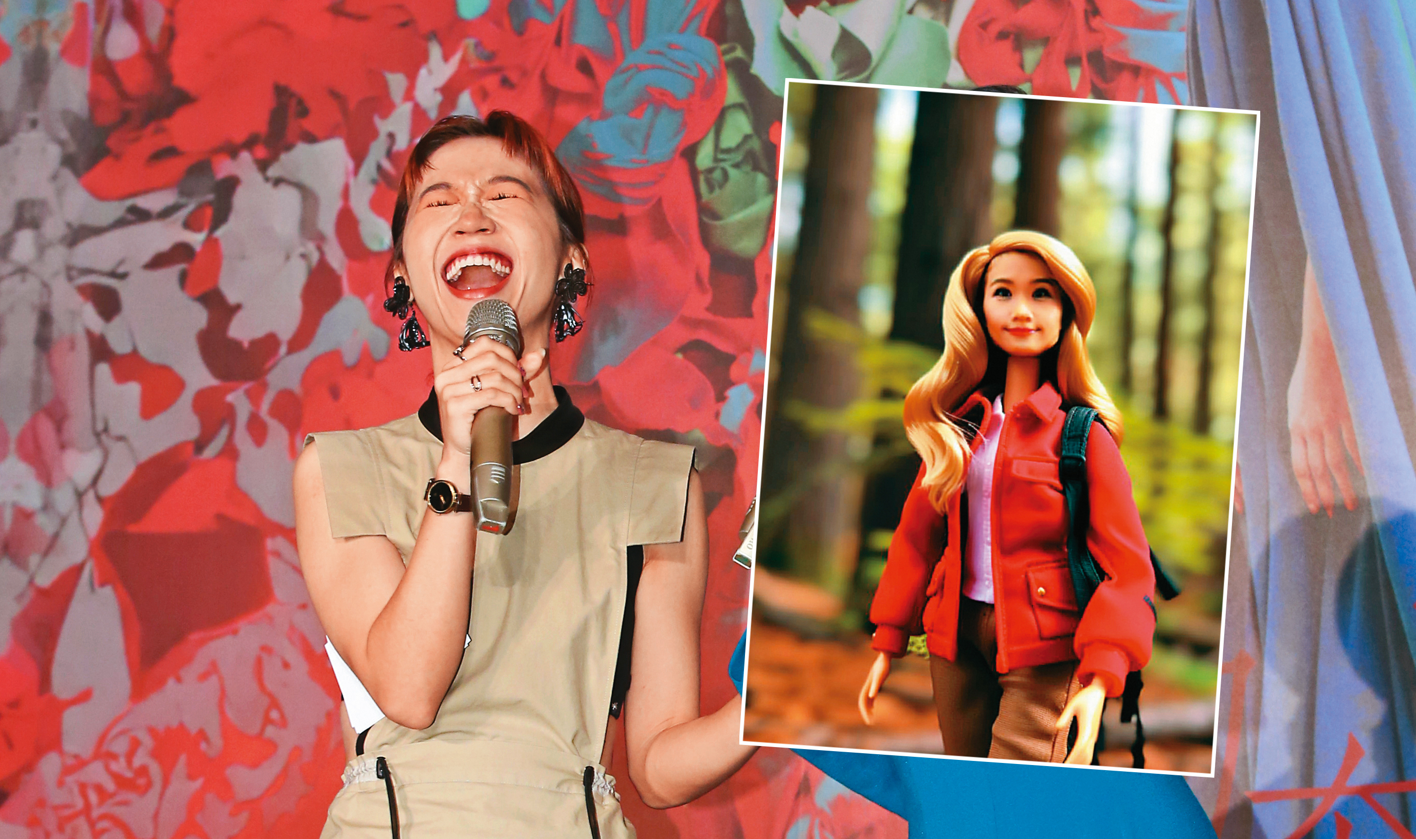 Lulu利用芭比AI特效，結果變成…欸這陶晶瑩吧？