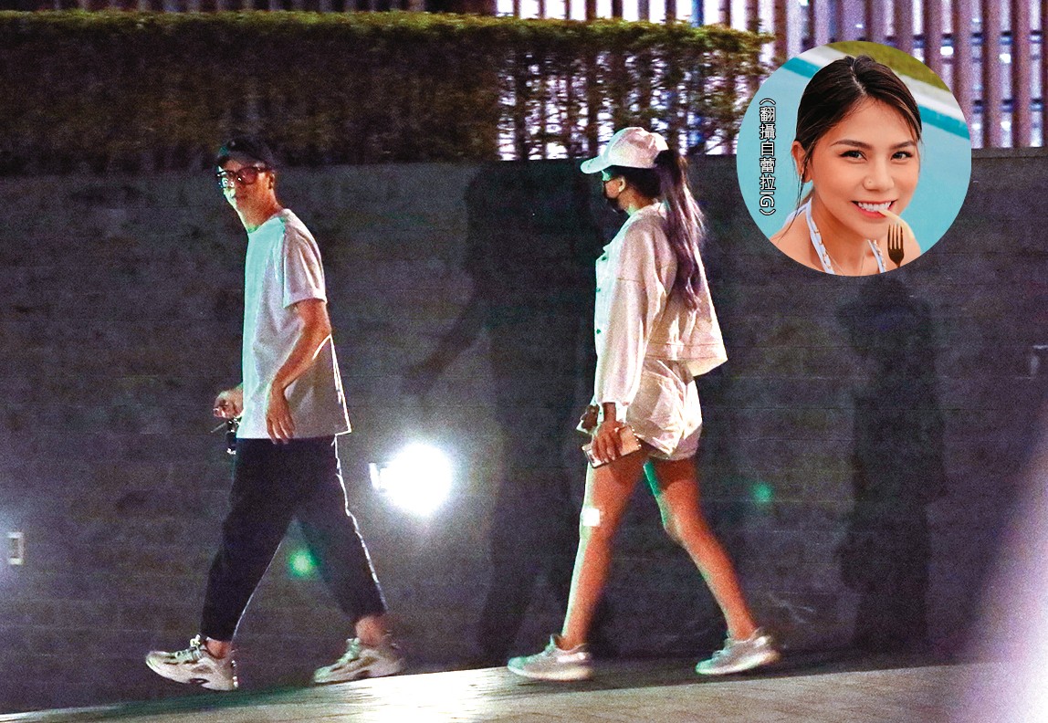 2019年，蕾菈曾深夜獨自前往廖人帥家中過夜。