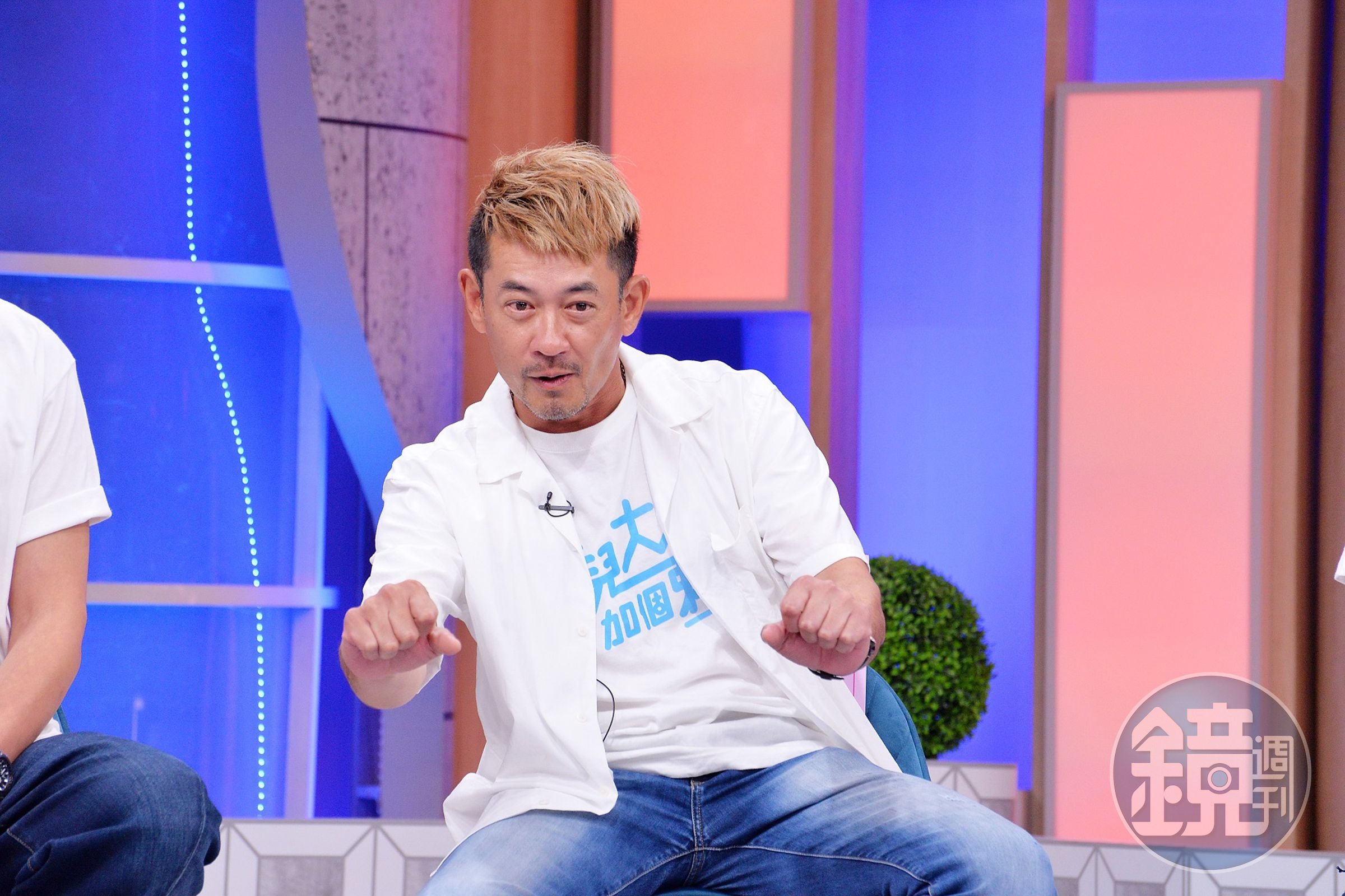柯叔元上節目分享為愛做過最瘋狂的舉動。（衛視中文台提供）