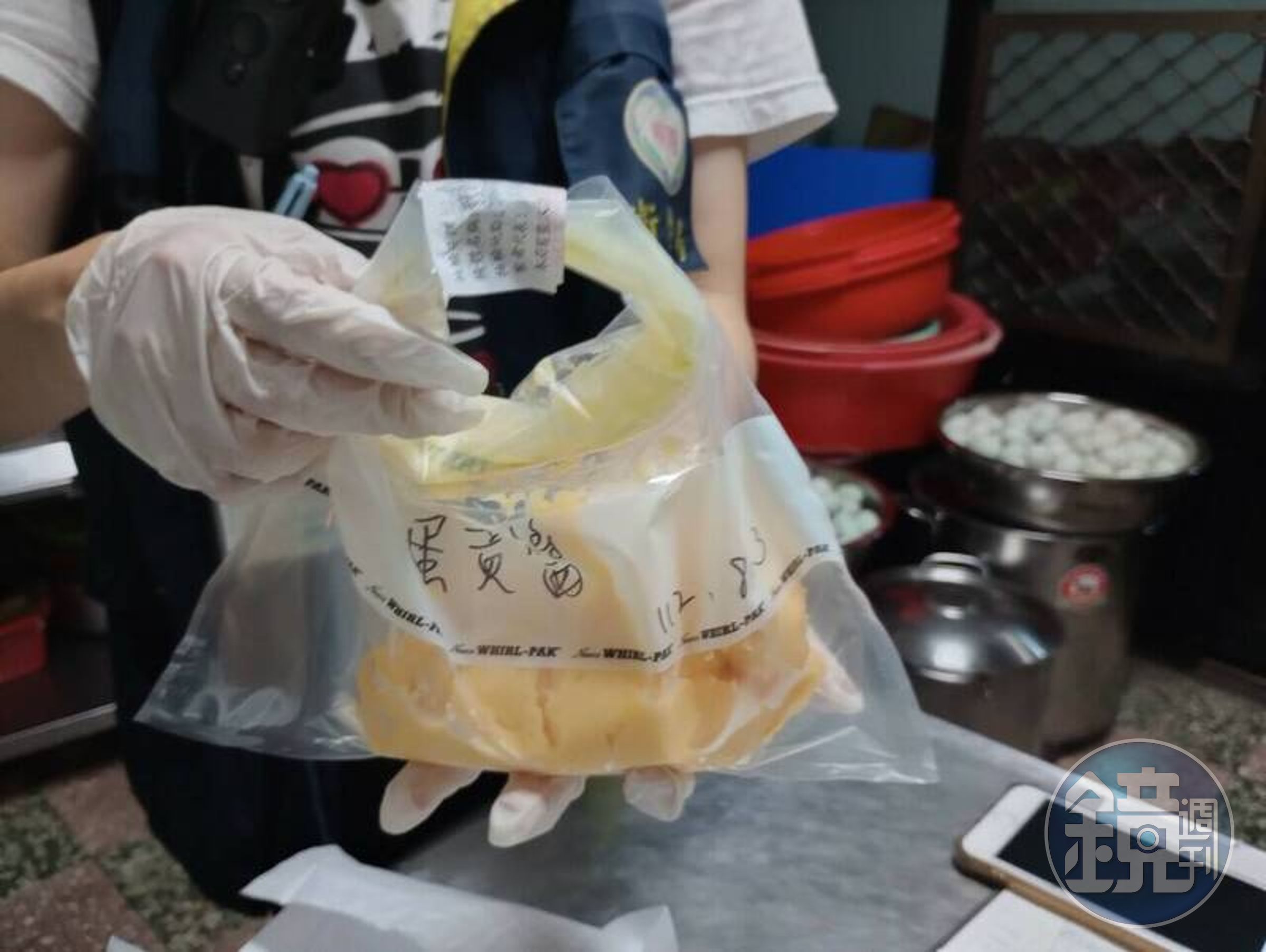 桃園忠貞市場越南法國麵包攤商爆發食物中毒案。(桃園市衛生局提供)