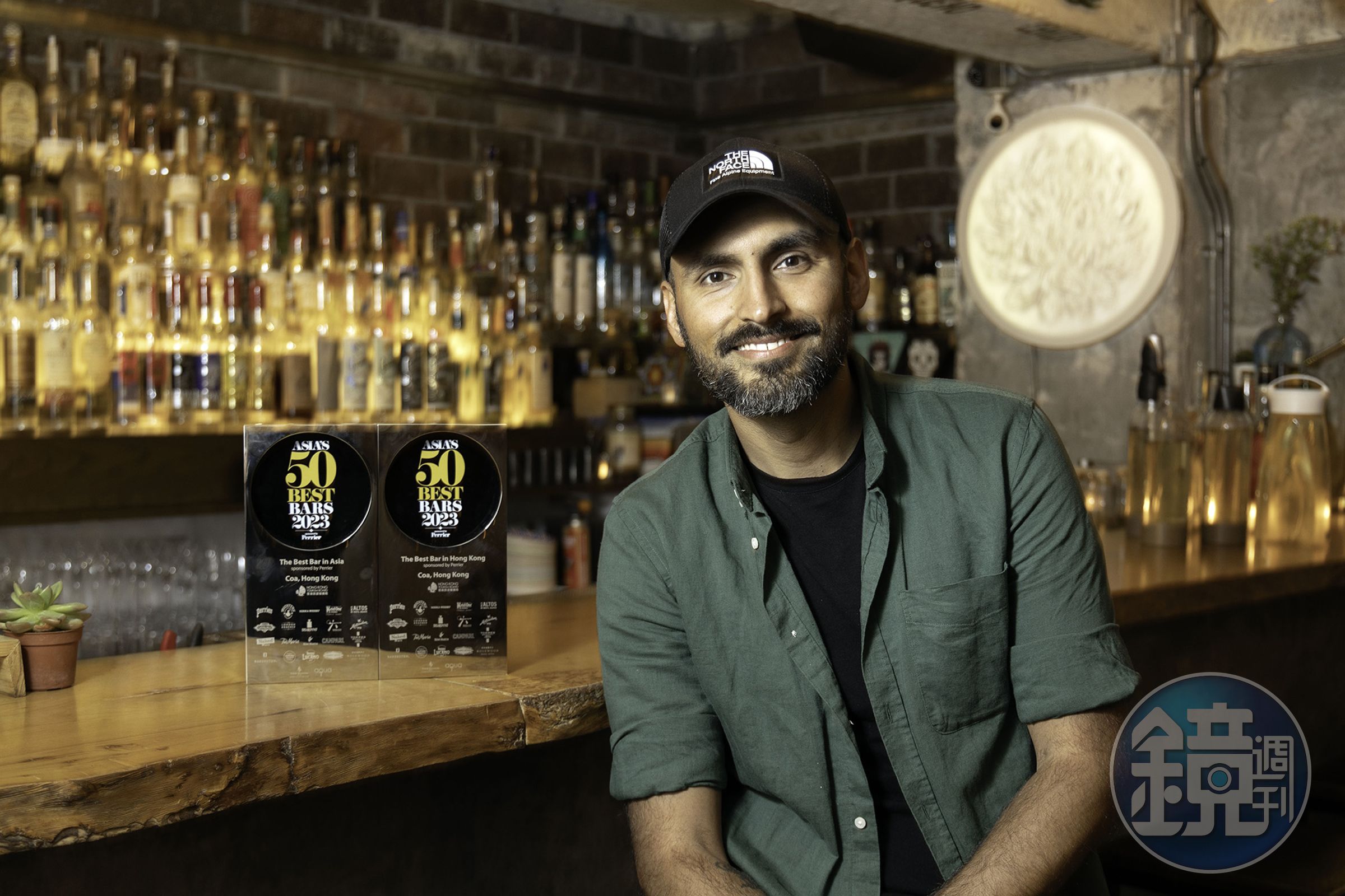 獲獎無數的老闆兼調酒師Jay Khan，也是把「Mezcal梅茲卡爾酒」引進香港的先驅。（香港旅遊發展局提供）
