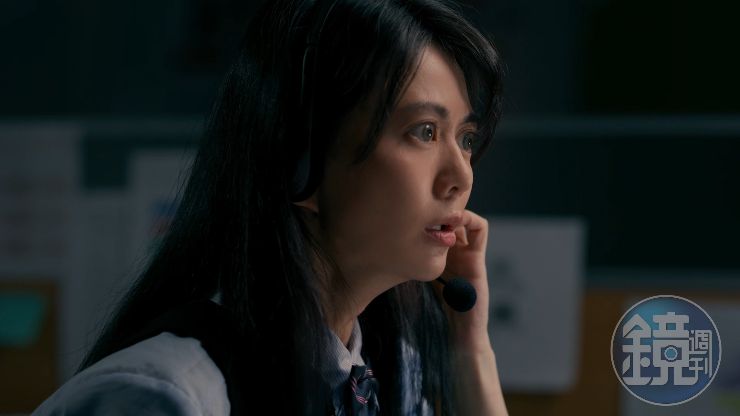 白癡公主演出〈Super A減 秘密任務〉，成為蓋兒加朵的實習電話客服。（Netflix提供）