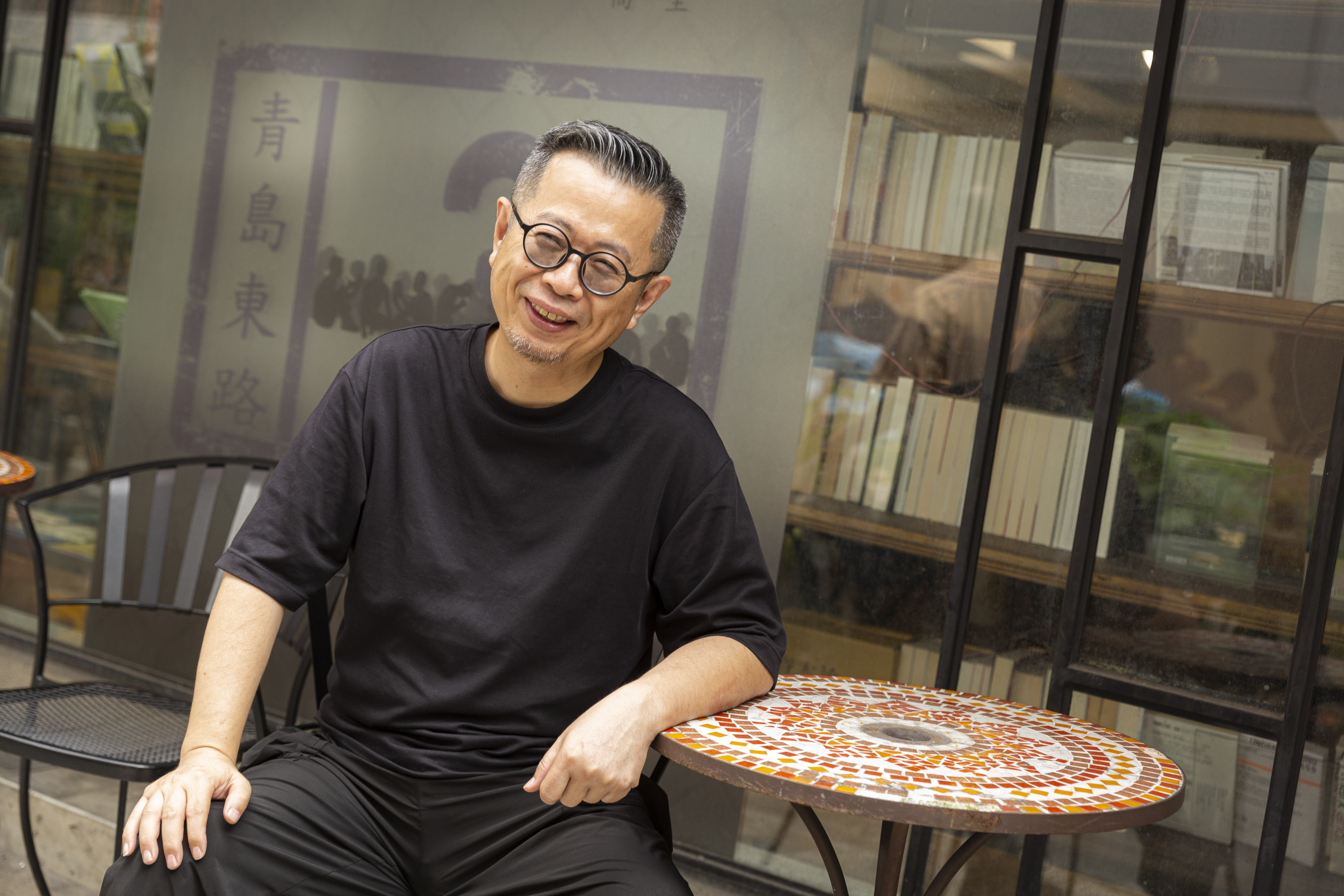 黃厚銘相隔10年再出新書，7月底特別從台南北上，於台北舉辦新書座談。