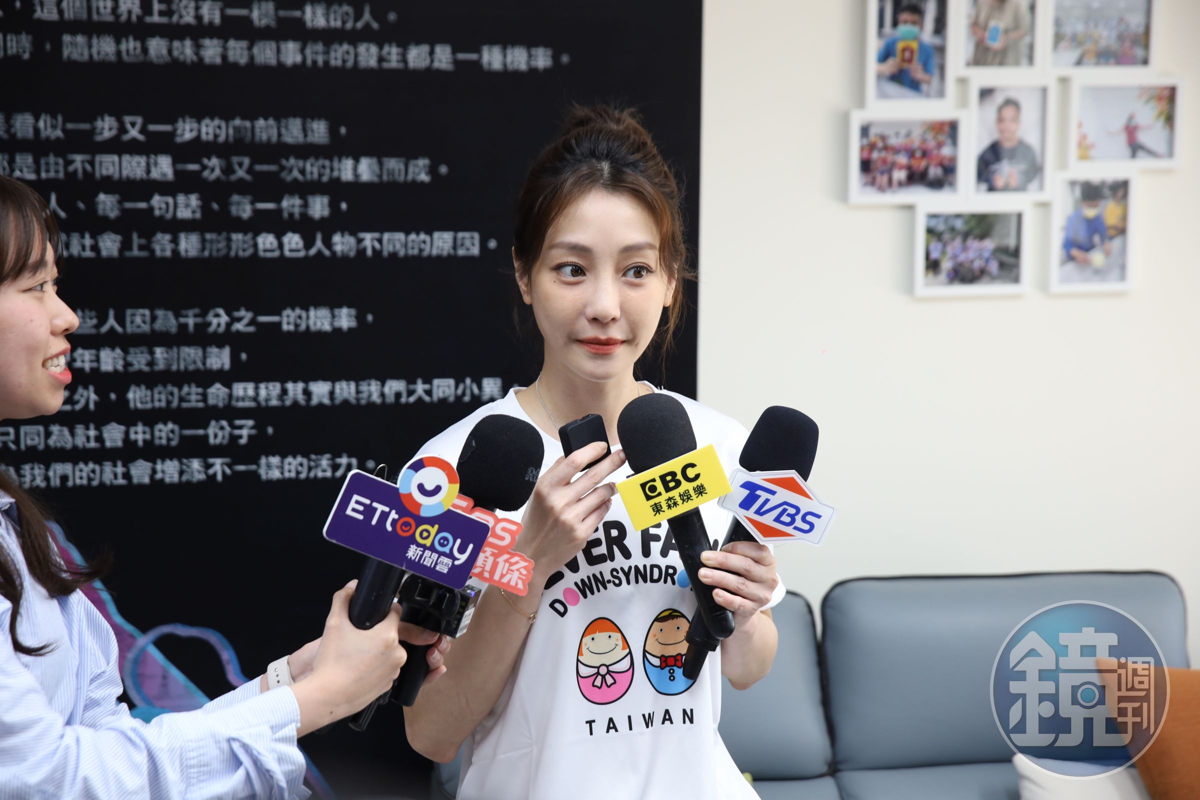謝欣穎今出席公益活動被追問婚事。