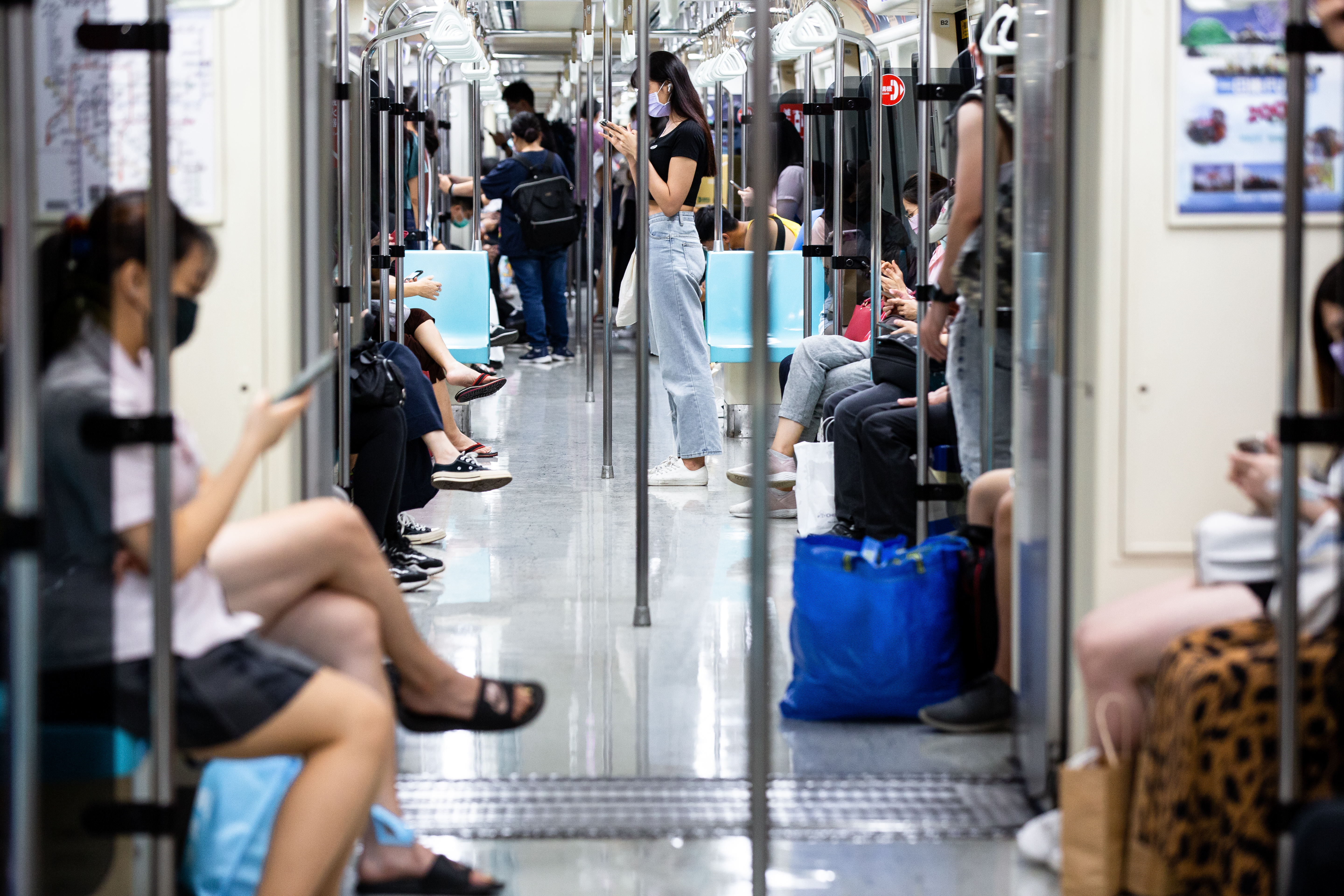 蔣萬安宣布北捷車廂空調降溫，預計48小時內就會完成全車隊設定。