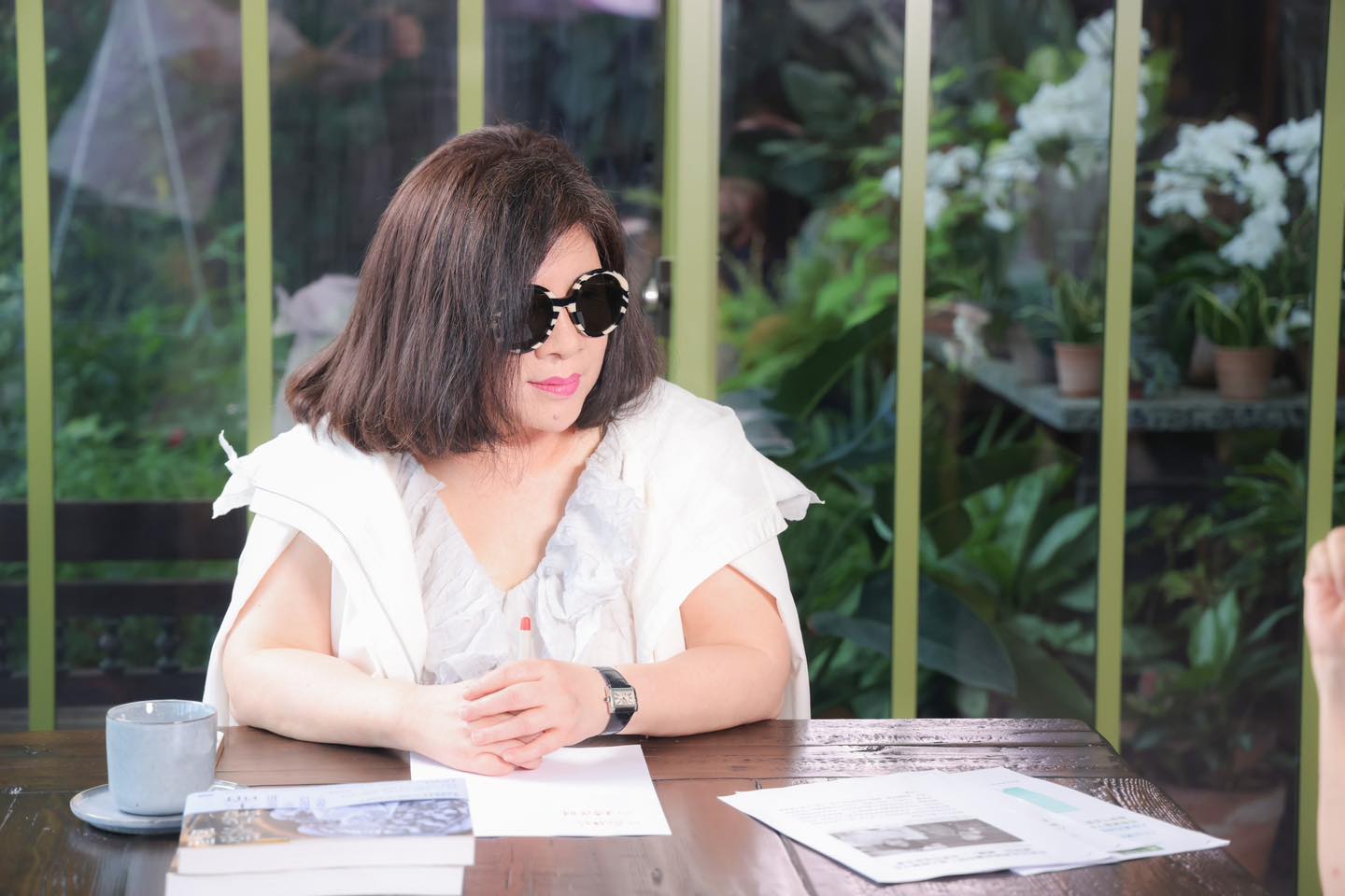 陳文茜近年飽受病痛折磨。（翻攝陳文茜臉書）