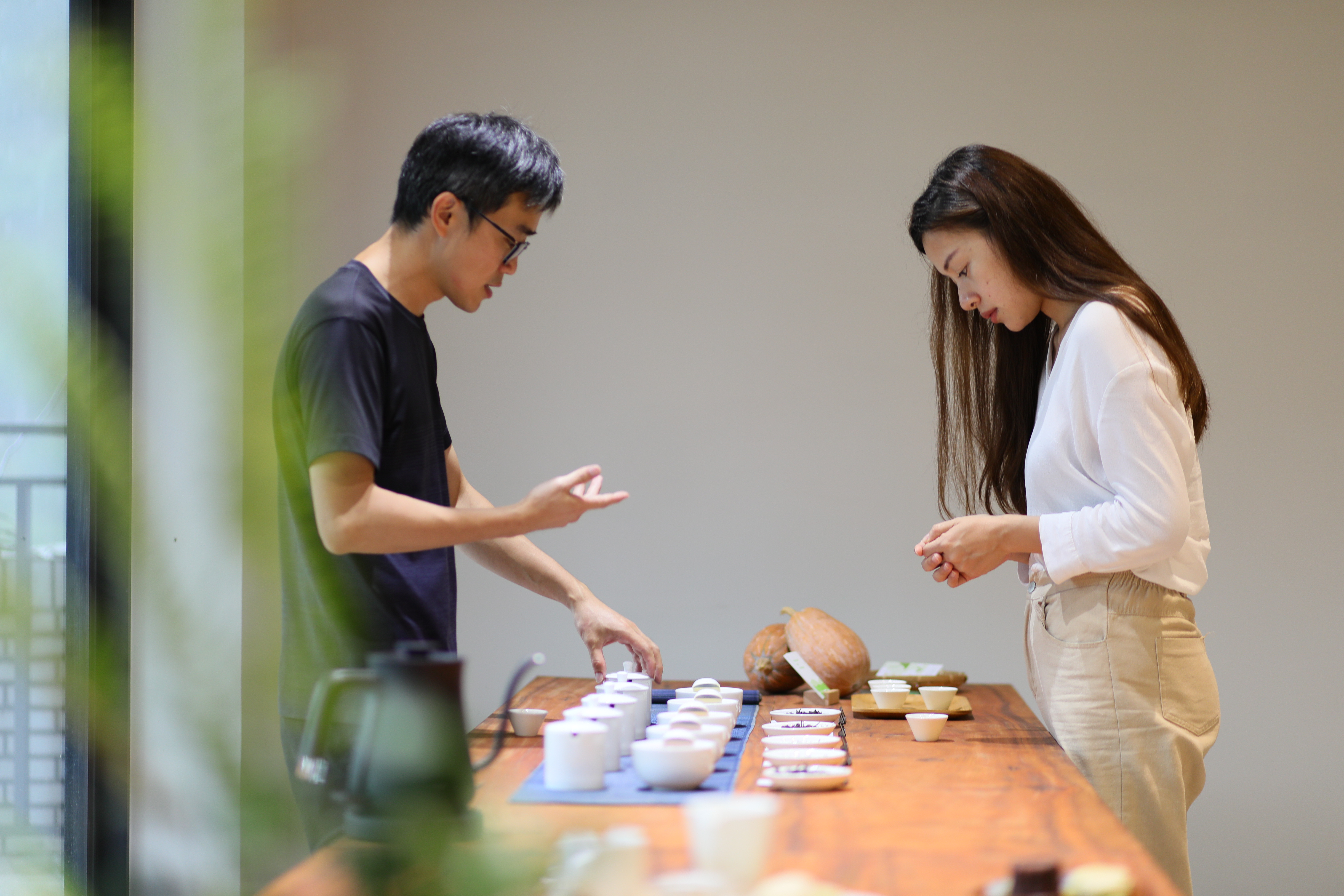 參加「風味識別」體驗課程，能在製茶師的帶領下細細認識各茶種的基本風味。