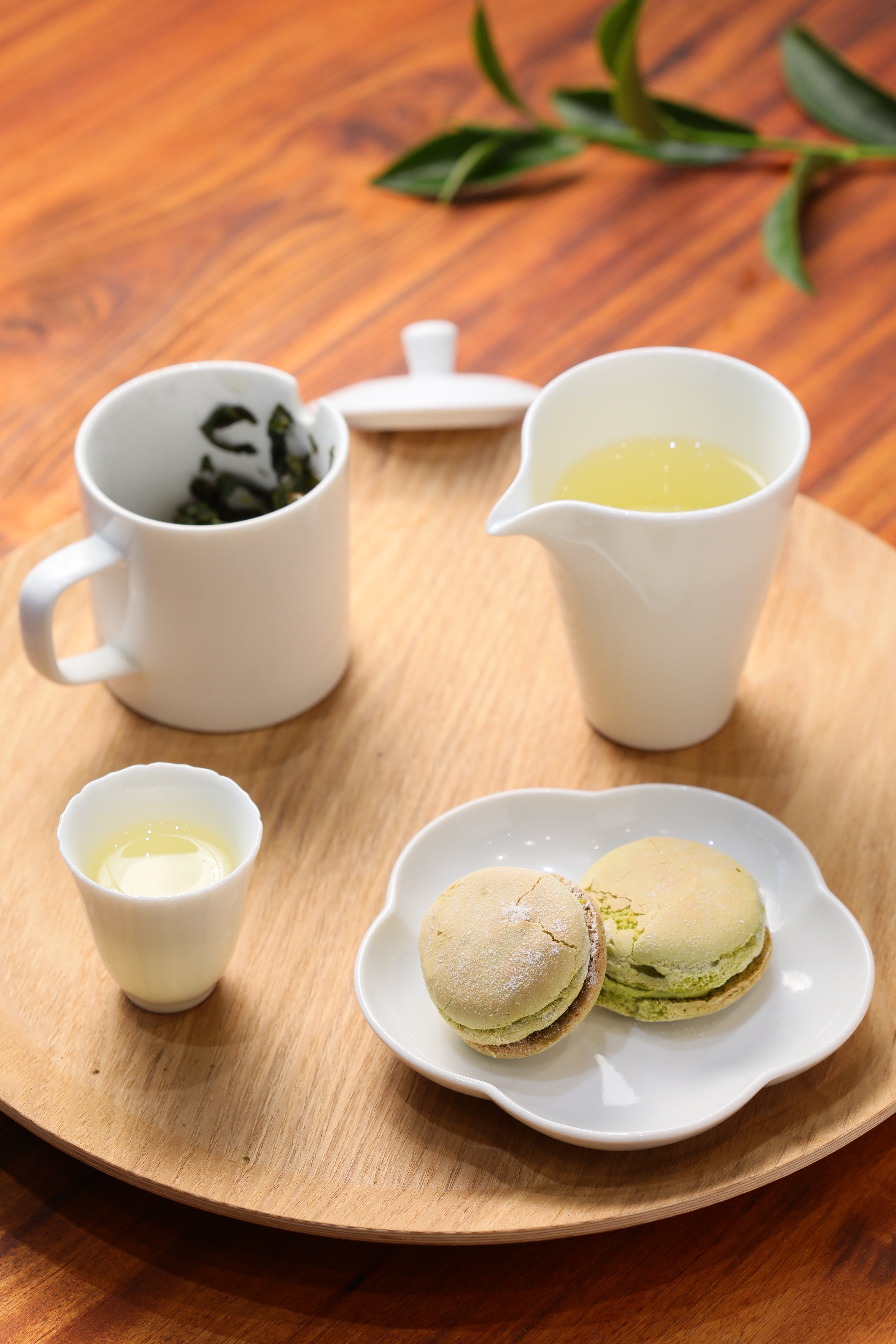 花香調的「青花」，入口後的梔子、桂花氣味很迷人。