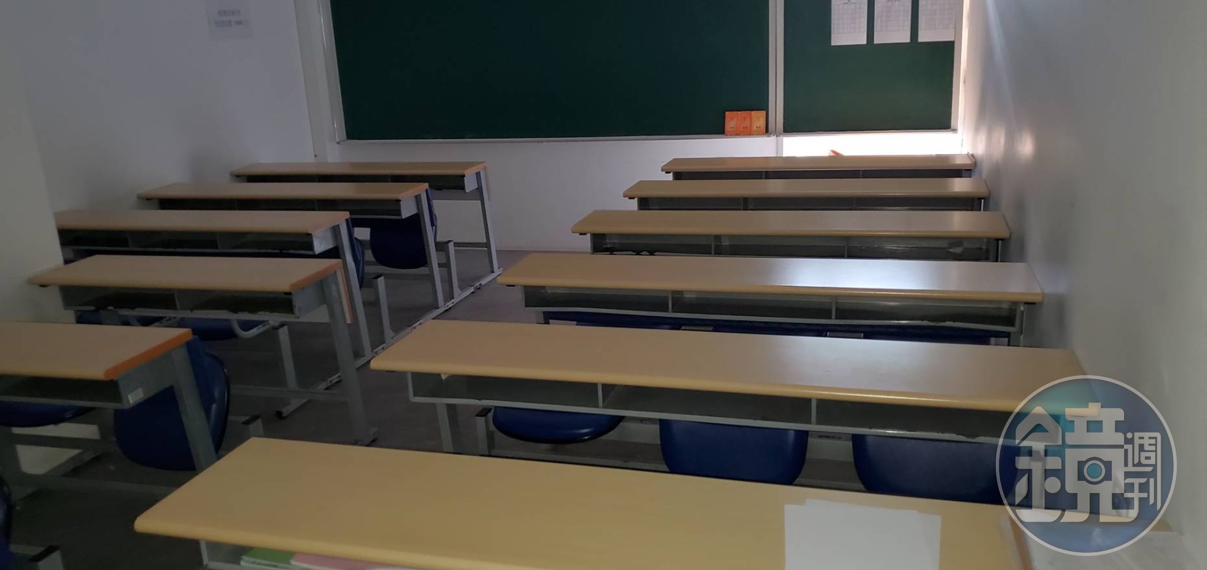 補習班室內無任何異狀，也被認定並非凶宅。（讀者提供）