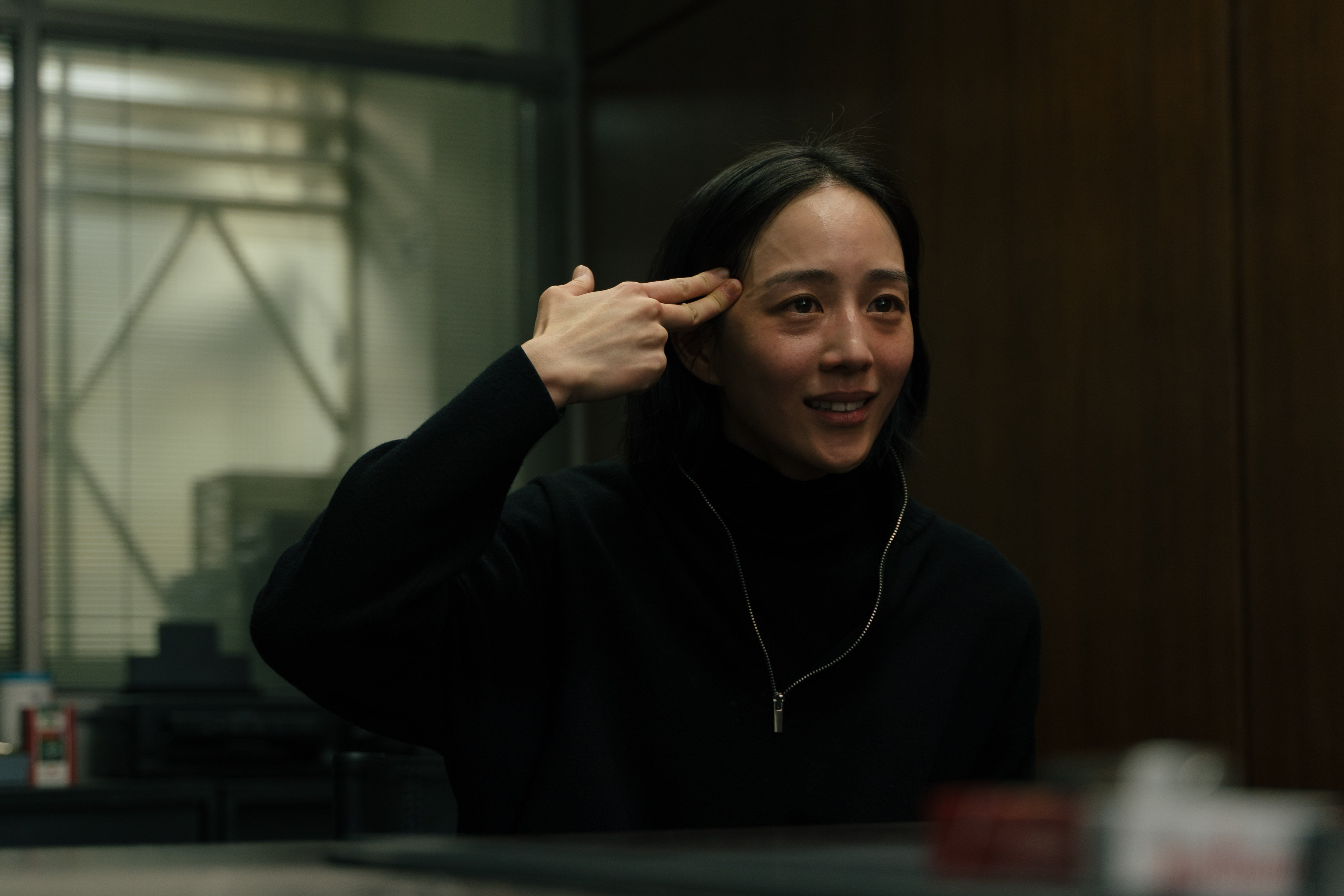 首度擔任電影監製並主演,張鈞甯甚為投入,也為戲瘦到成紙片人。(華映提供)