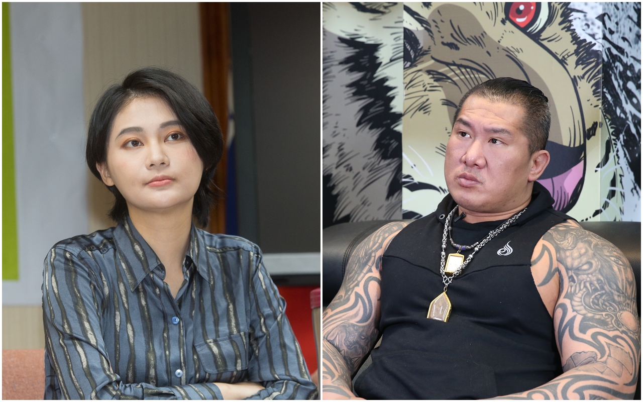 「館長」陳之漢（右）近日與民進黨立委賴品妤（左）槓上，館長昨再嗆賴「這7年她當了立委，到底做了什麼？」（合成照／本刊資料照）