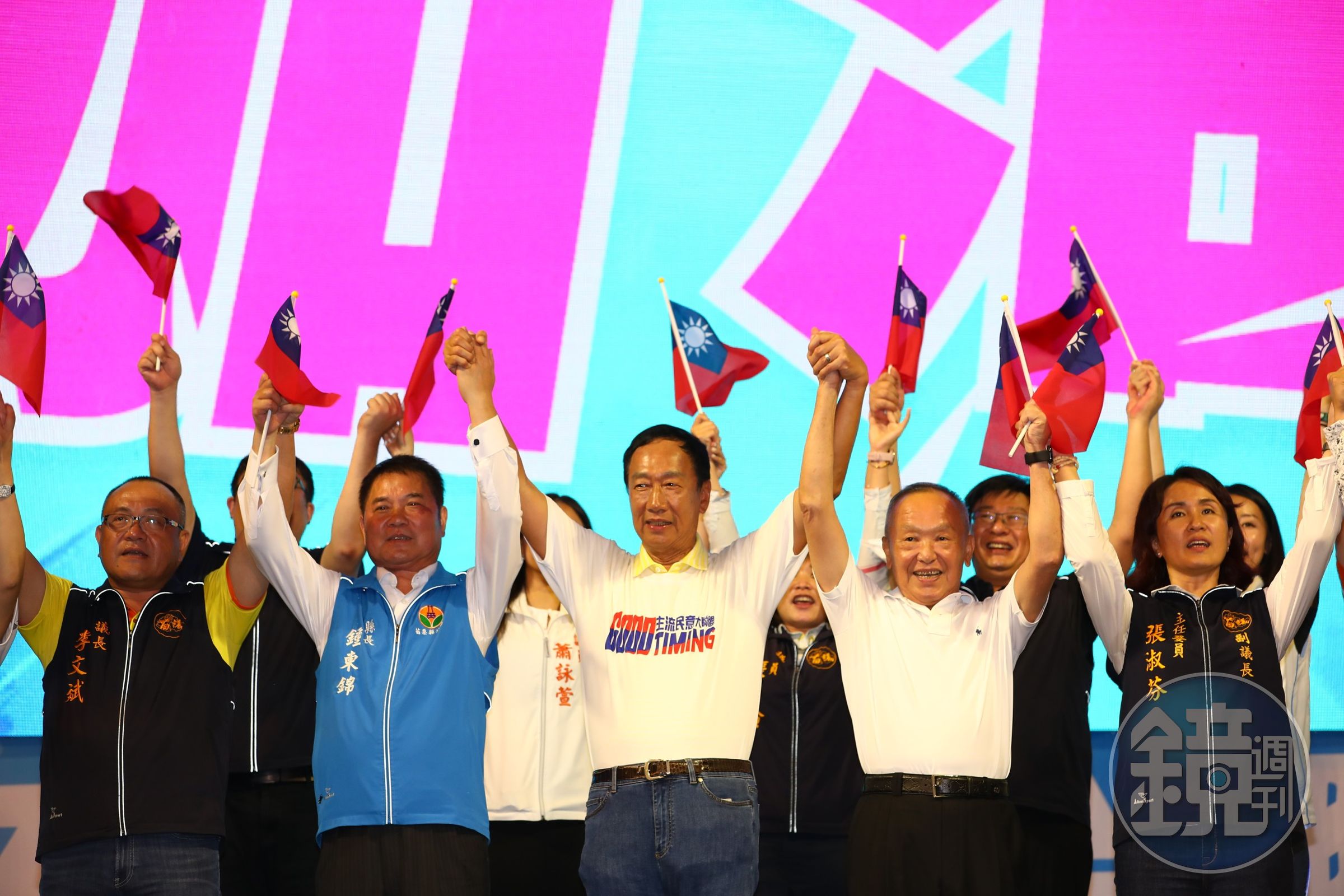 前苗栗縣長徐耀昌力挺郭台銘角逐2024總統,呼籲選民不只要下架民進黨,更要下架國民黨。