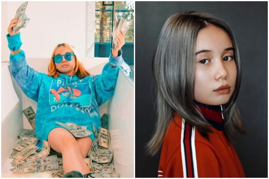 14歲百萬網紅Lil Ta透過家人名義發出離世聲明，但24小時候後復活，並稱是帳號被盜。（翻攝自IG）