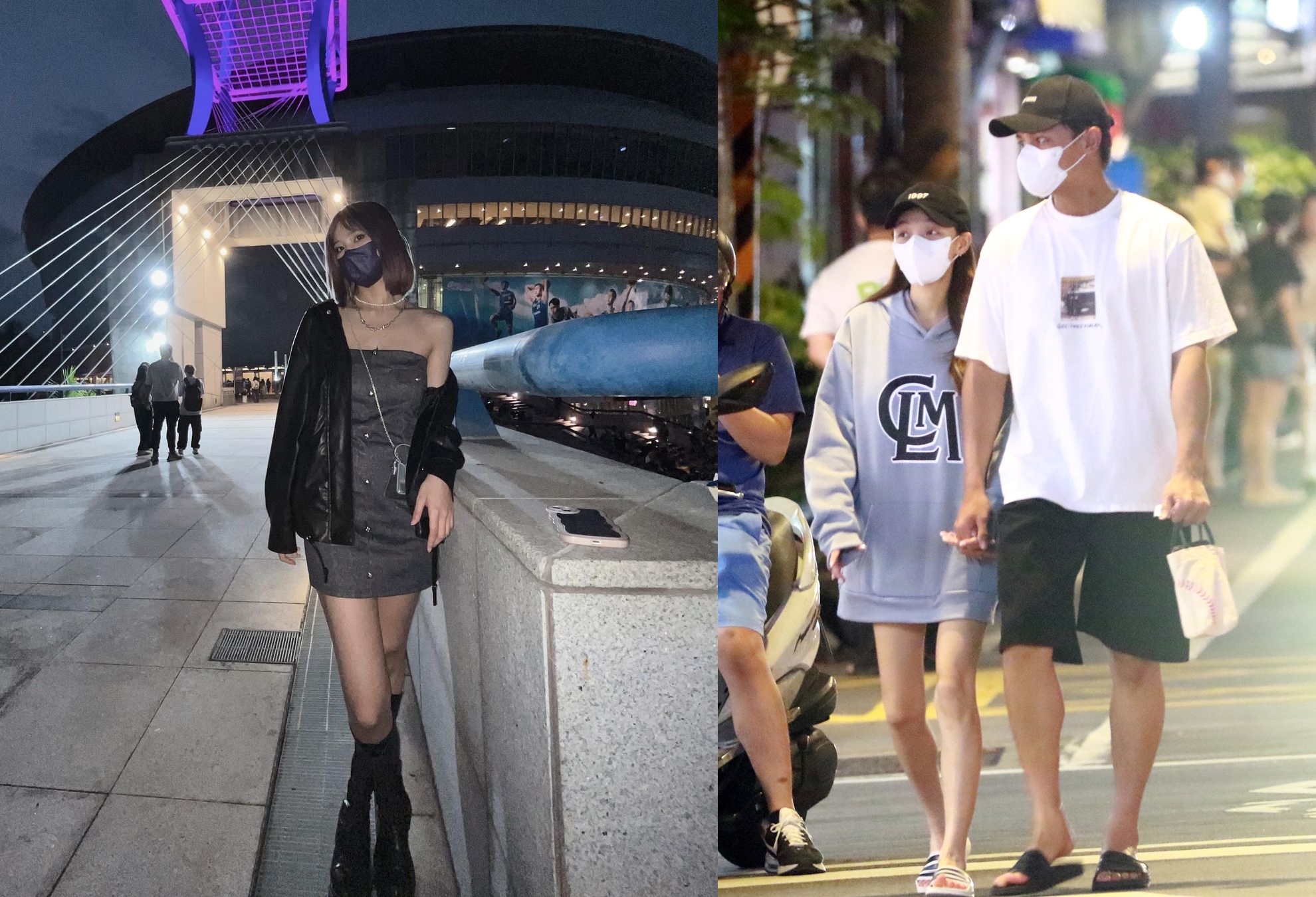 馬傑森被林襄接手，他的前任（左）發文似在回應兩人過往戀情。（翻攝IG）