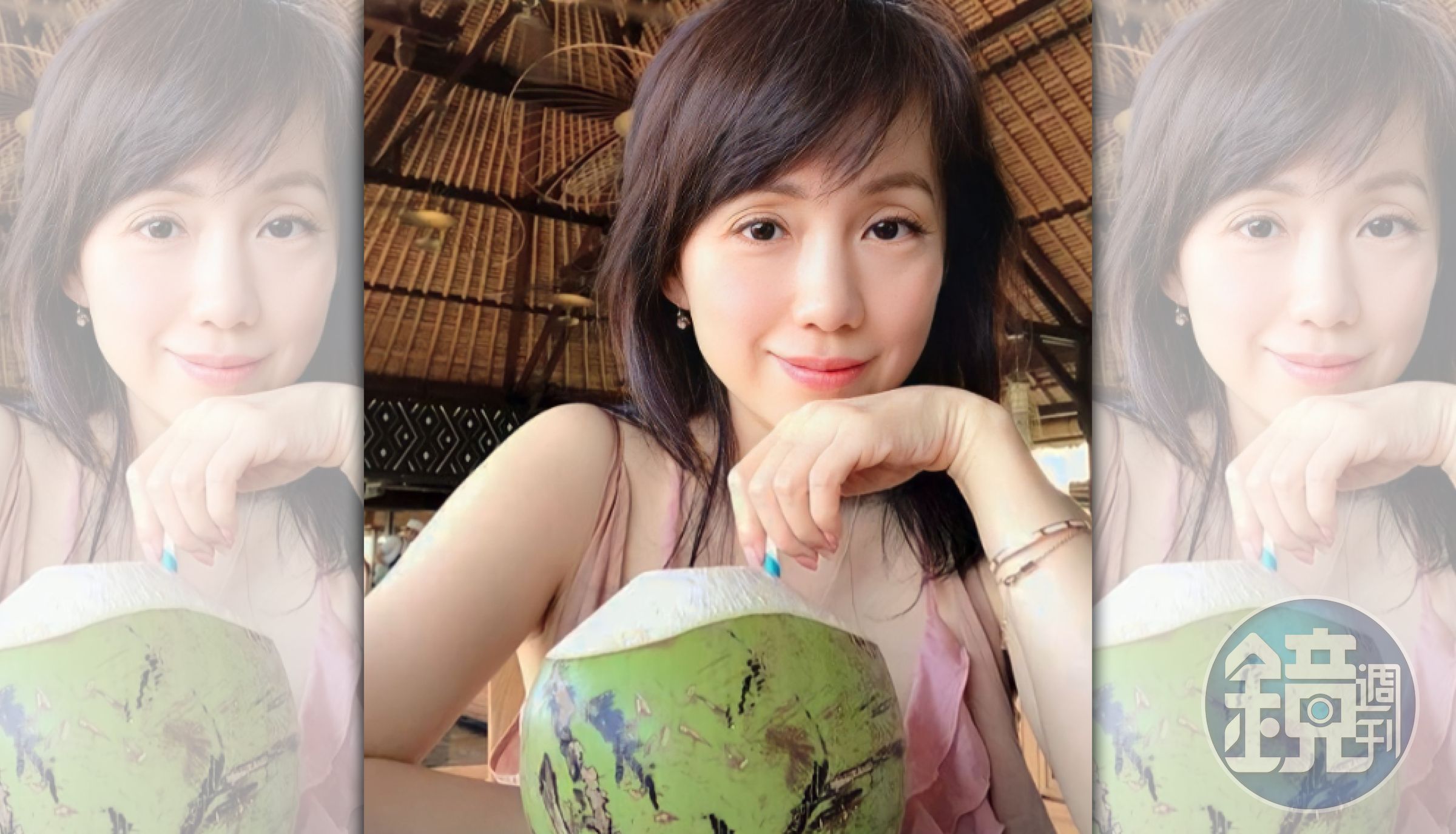 現年57歲的蔡幸娟保養得宜，貼出和女兒的合照，網友誇讚宛如姊妹。（翻攝自蔡幸娟【幸福共嬋娟】）