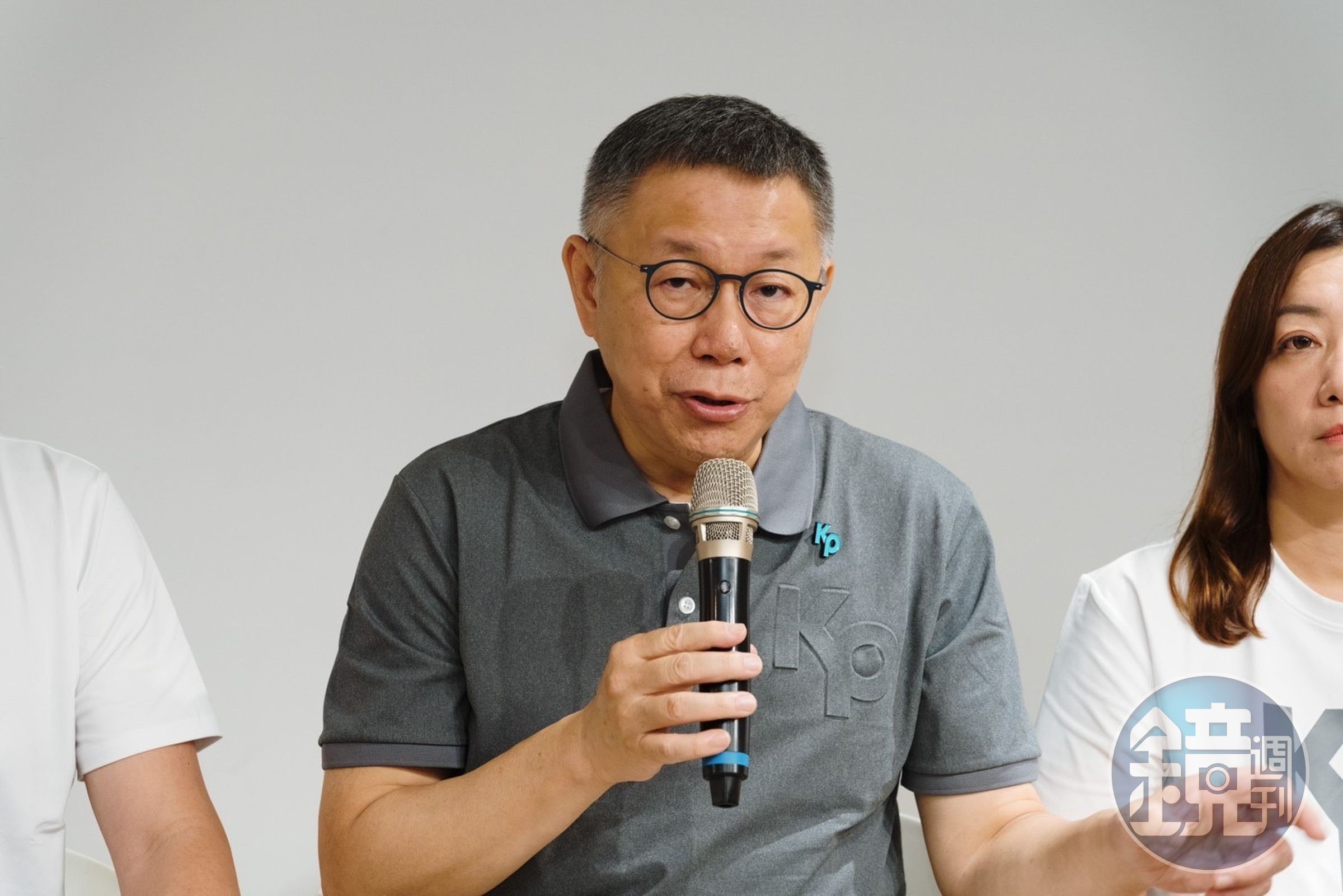 柯文哲直戳綠營英賴矛盾。（民眾黨提供）