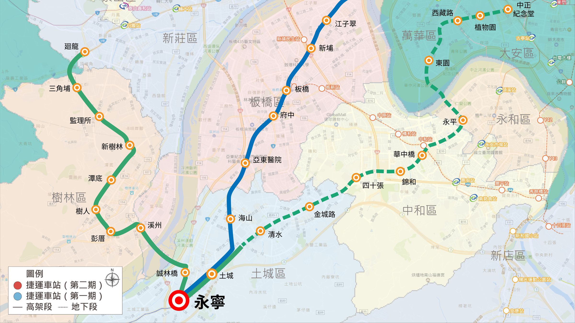 永寧站板南線、萬大線雙捷運匯流,有望成為下一個房市黑馬。